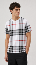 Burberry — Polo Blanco, Talla L