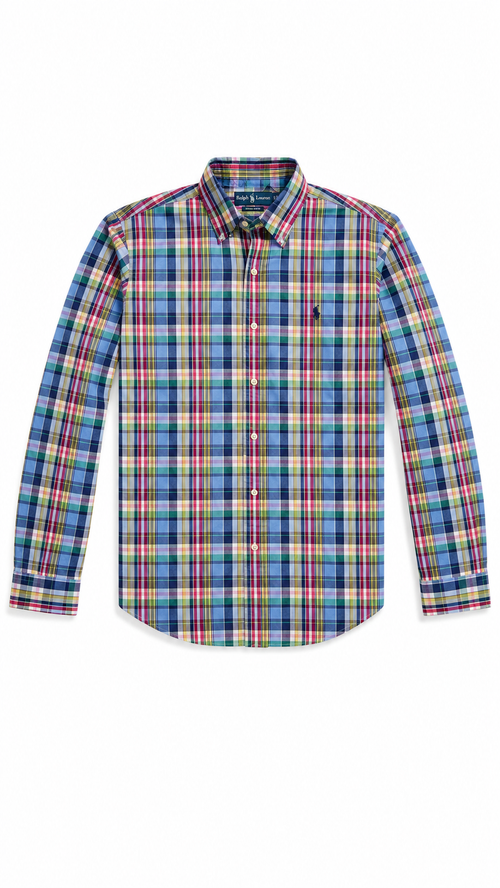 1. Ralph Lauren — Camisa Cuadros, Talla S
