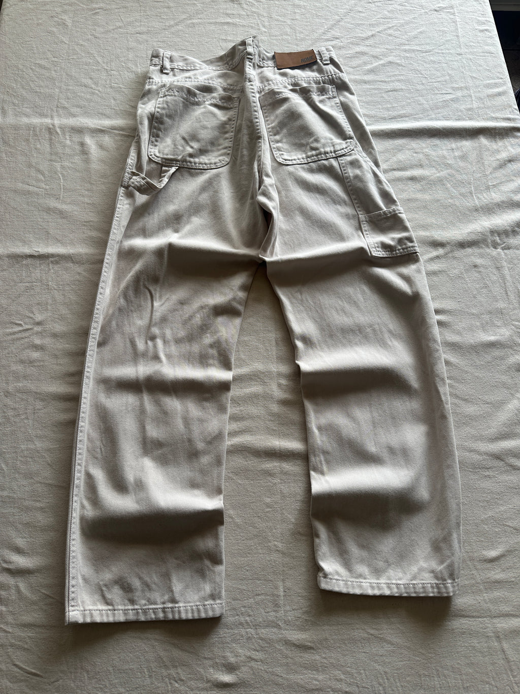 Rome — Pantalon Carpentes Beige, Talla 32