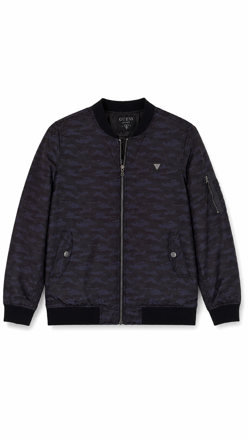 Guess — Bomber Jacket Camu, Talla S