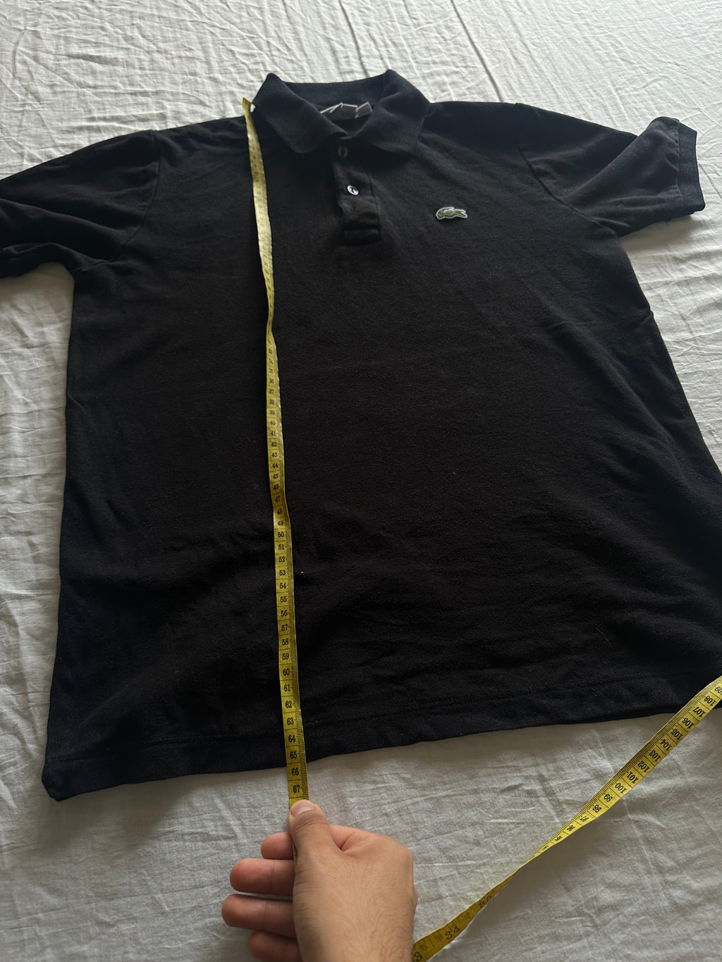 Lacoste — Camisero Negro, Talla M
