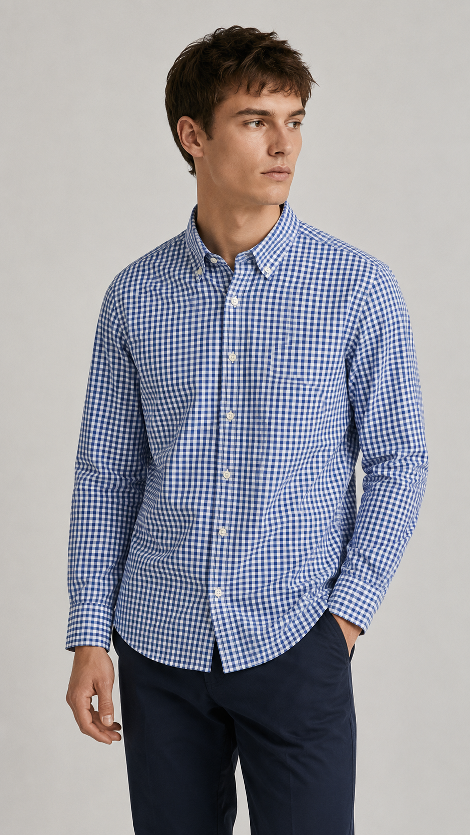 Náutica — Camisa Cuadros, Talla XL