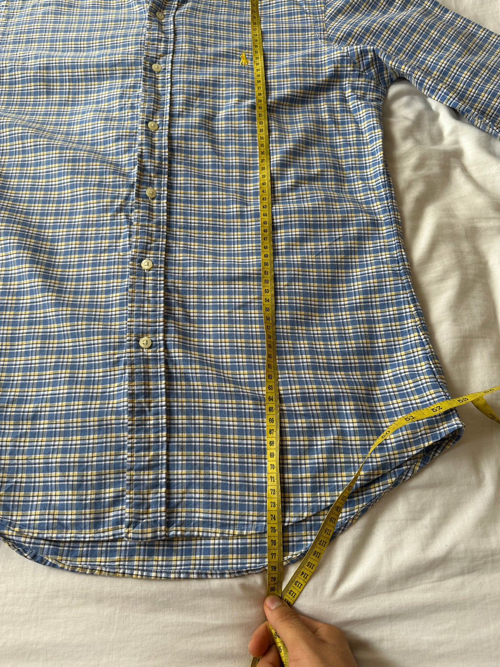 1. Ralph Lauren — Camisa a Cuadros, Talla M