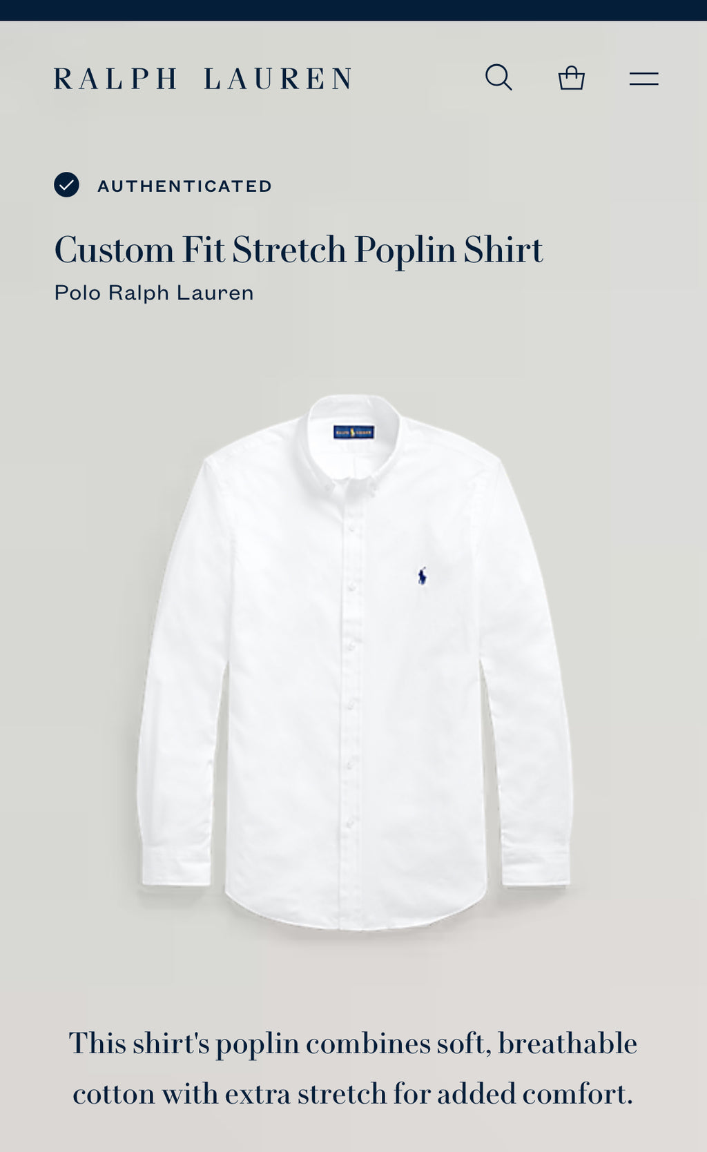 Ralph Lauren — Talla L