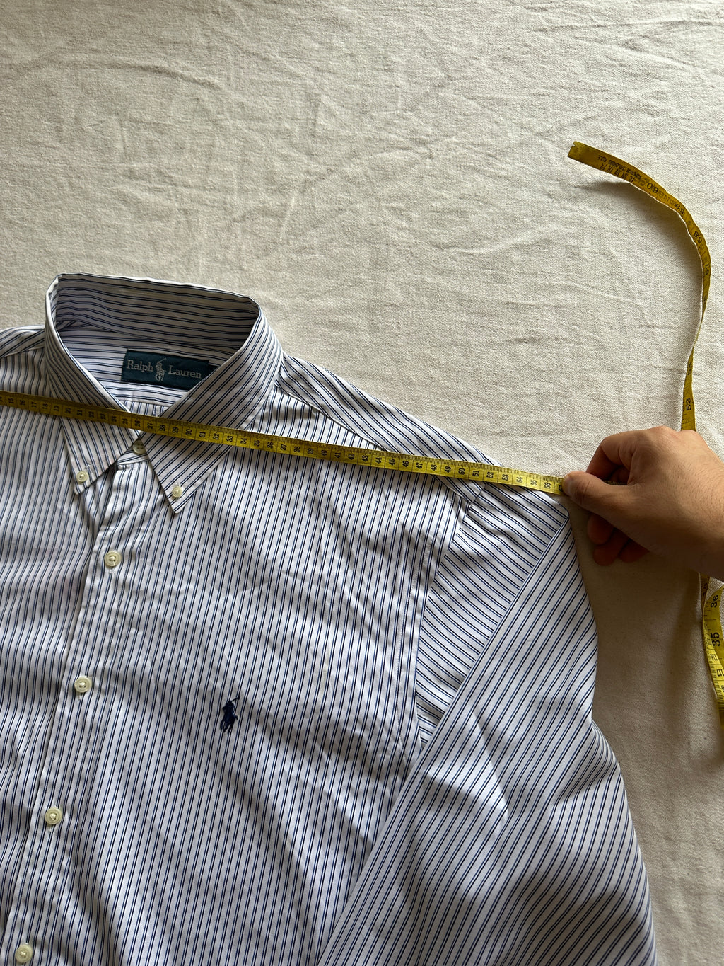 1. Ralph Lauren — Camisa Rayas, Talla XXL