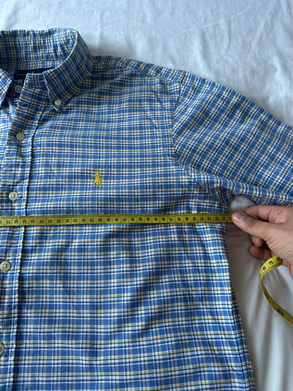 1. Ralph Lauren — Camisa a Cuadros, Talla M