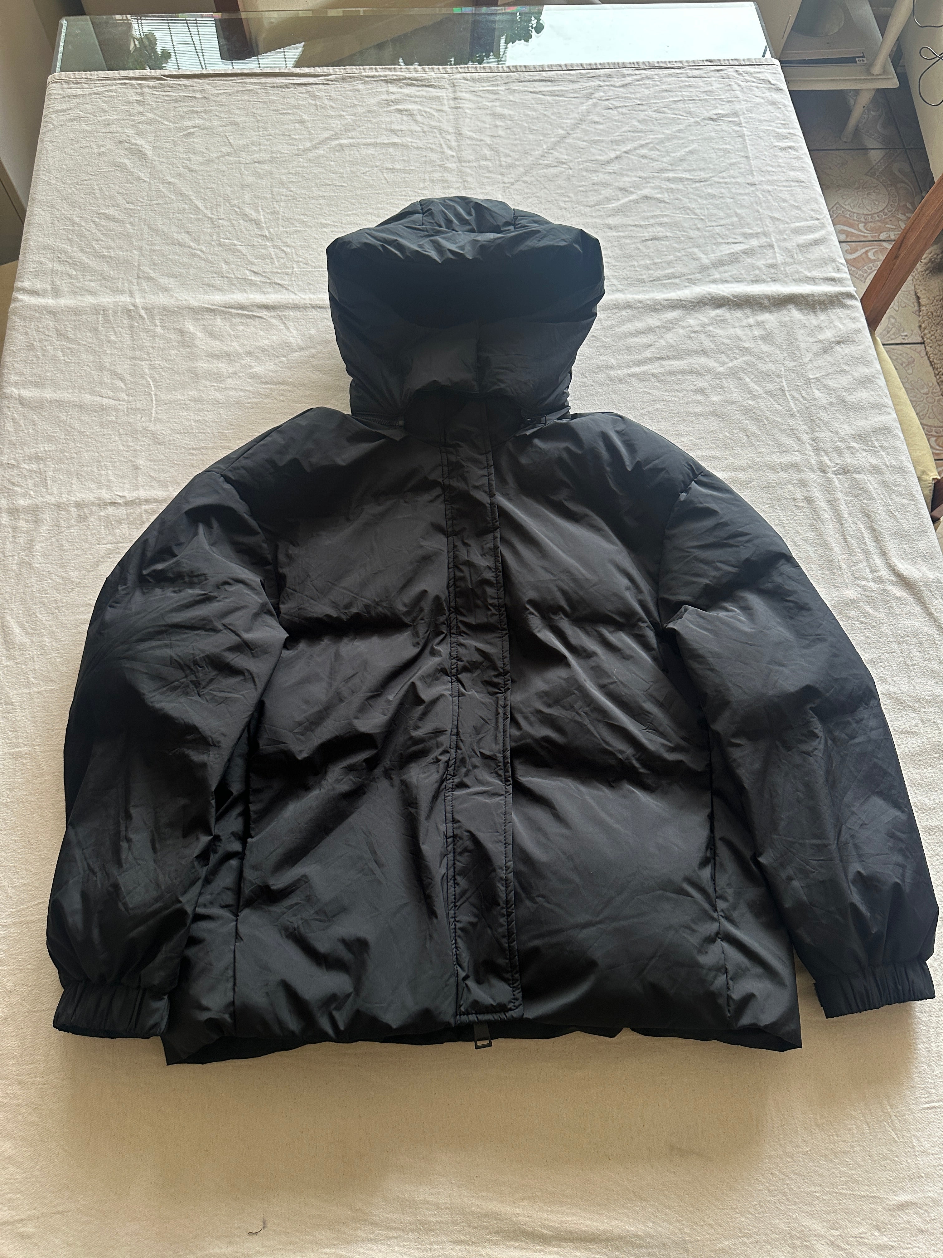 Zara — Puffer Jacket Plumas, Talla S