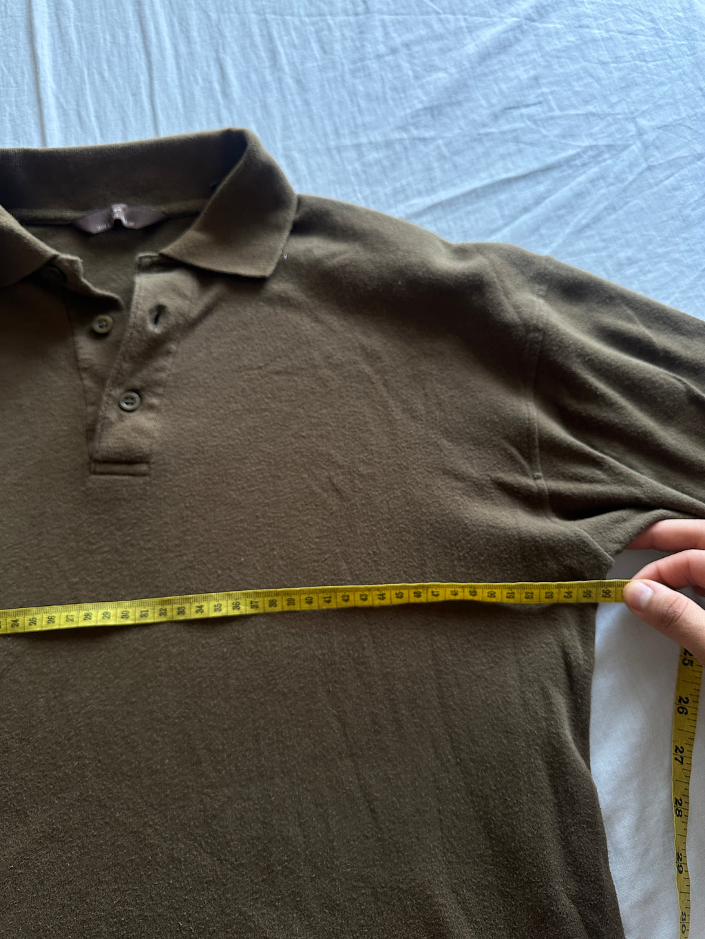 Zara — Camisero Verde Olivo, Talla L