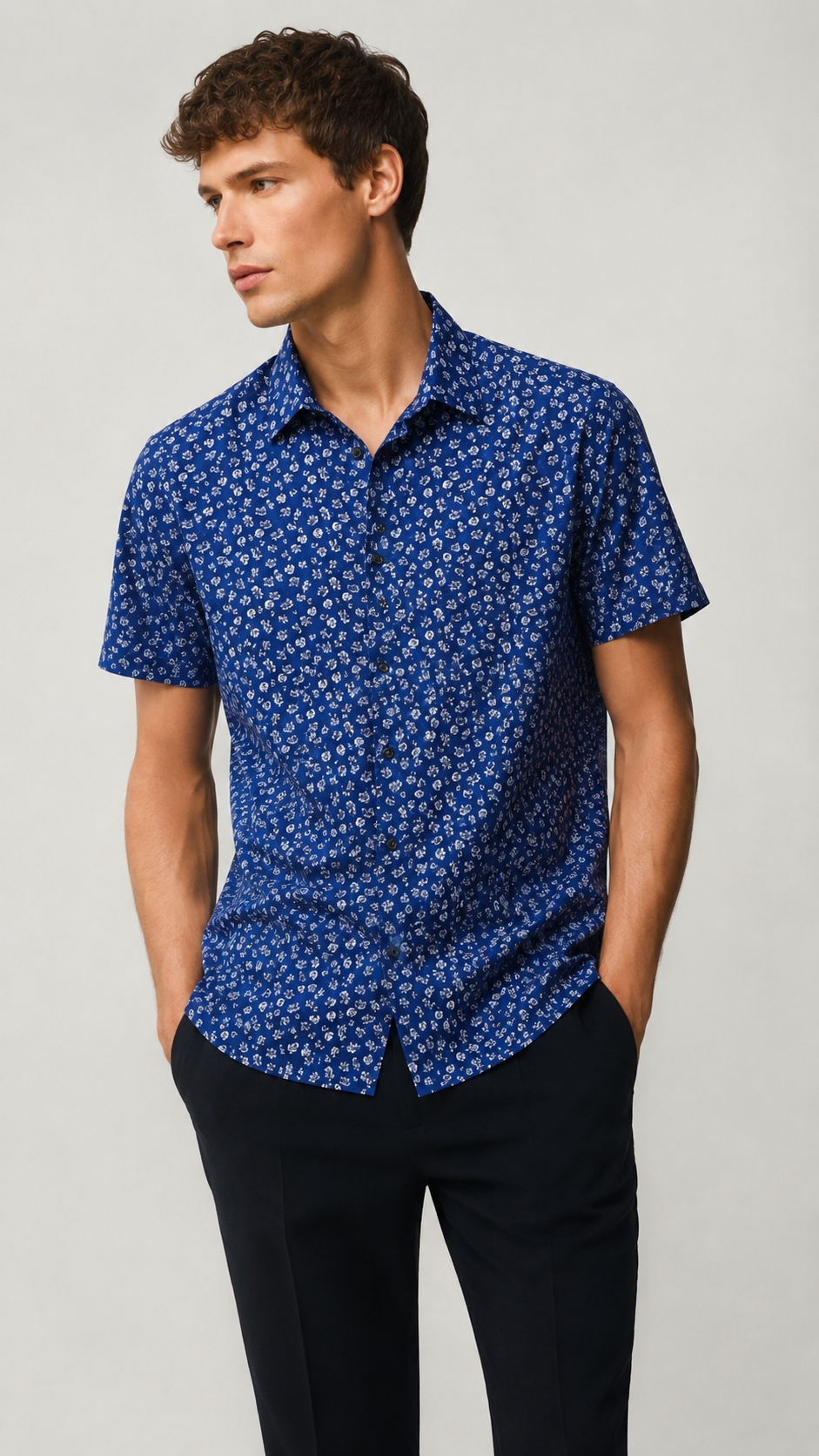 Givenchy — Camisa Manga Corta, Talla M