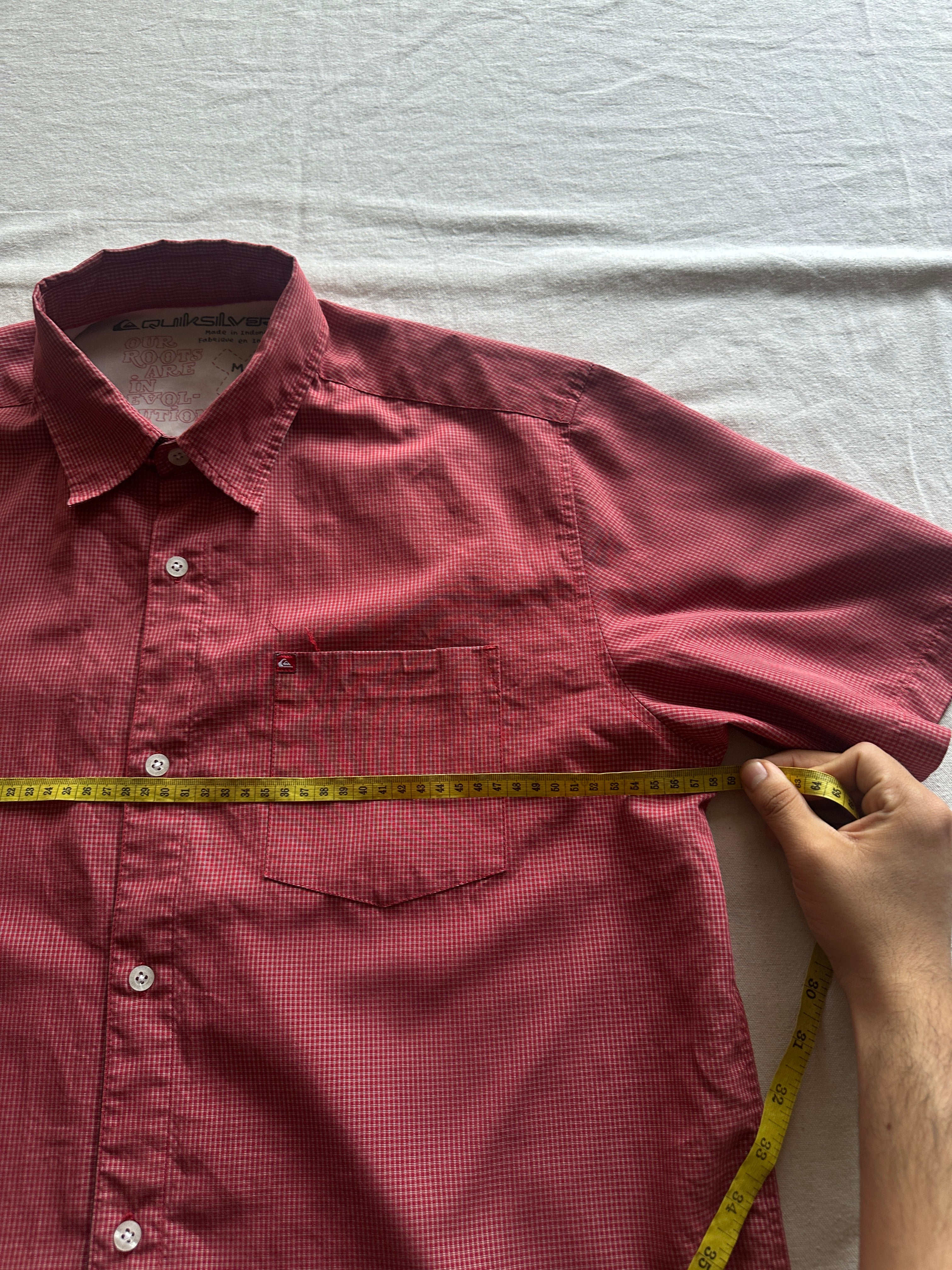 Quiksilver — Camisa Manga Corta, Talla M