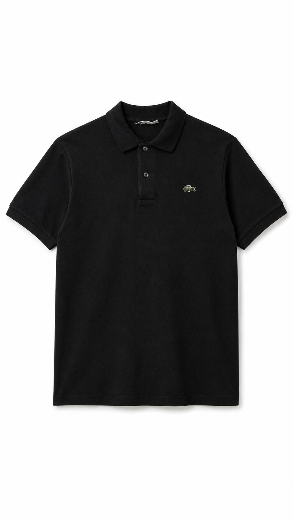 Lacoste — Camisero Negro, Talla M