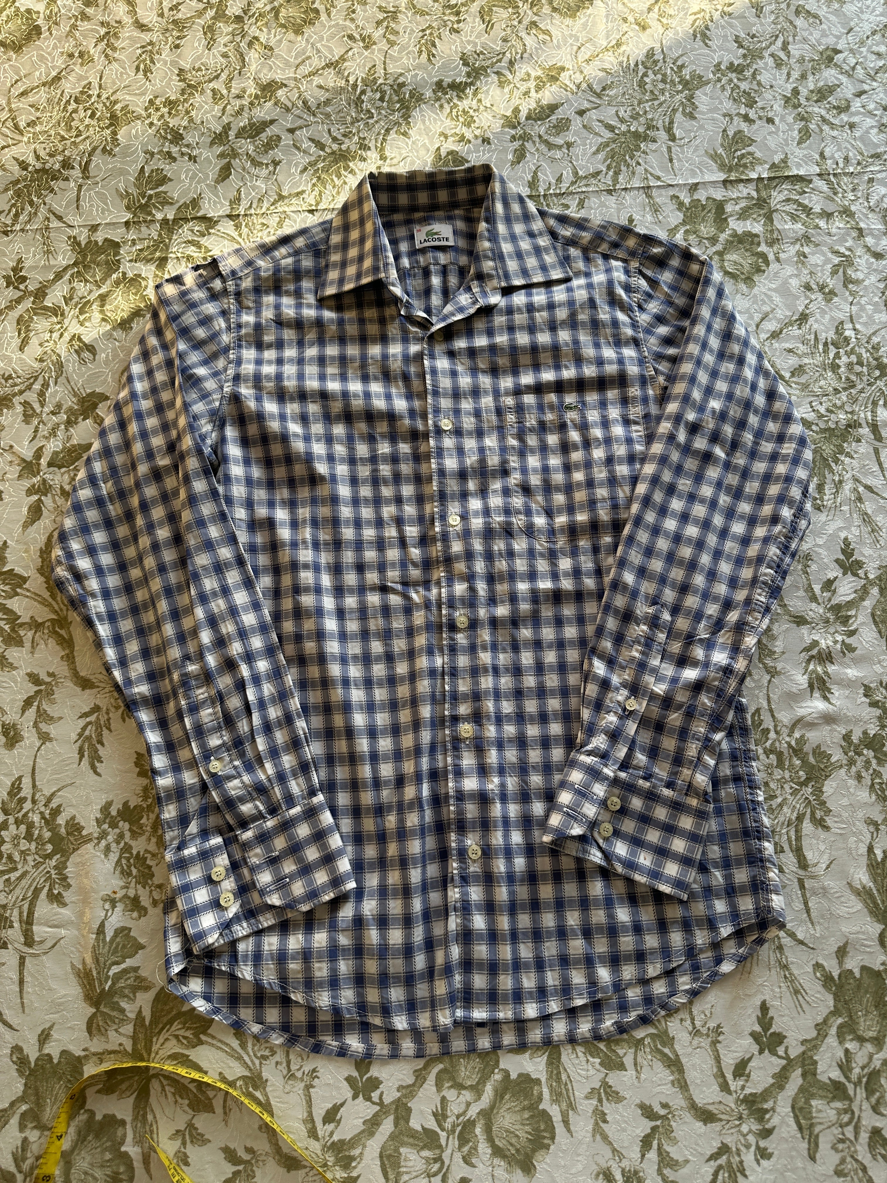 Lacoste — Camisa Cuadros, Talla M