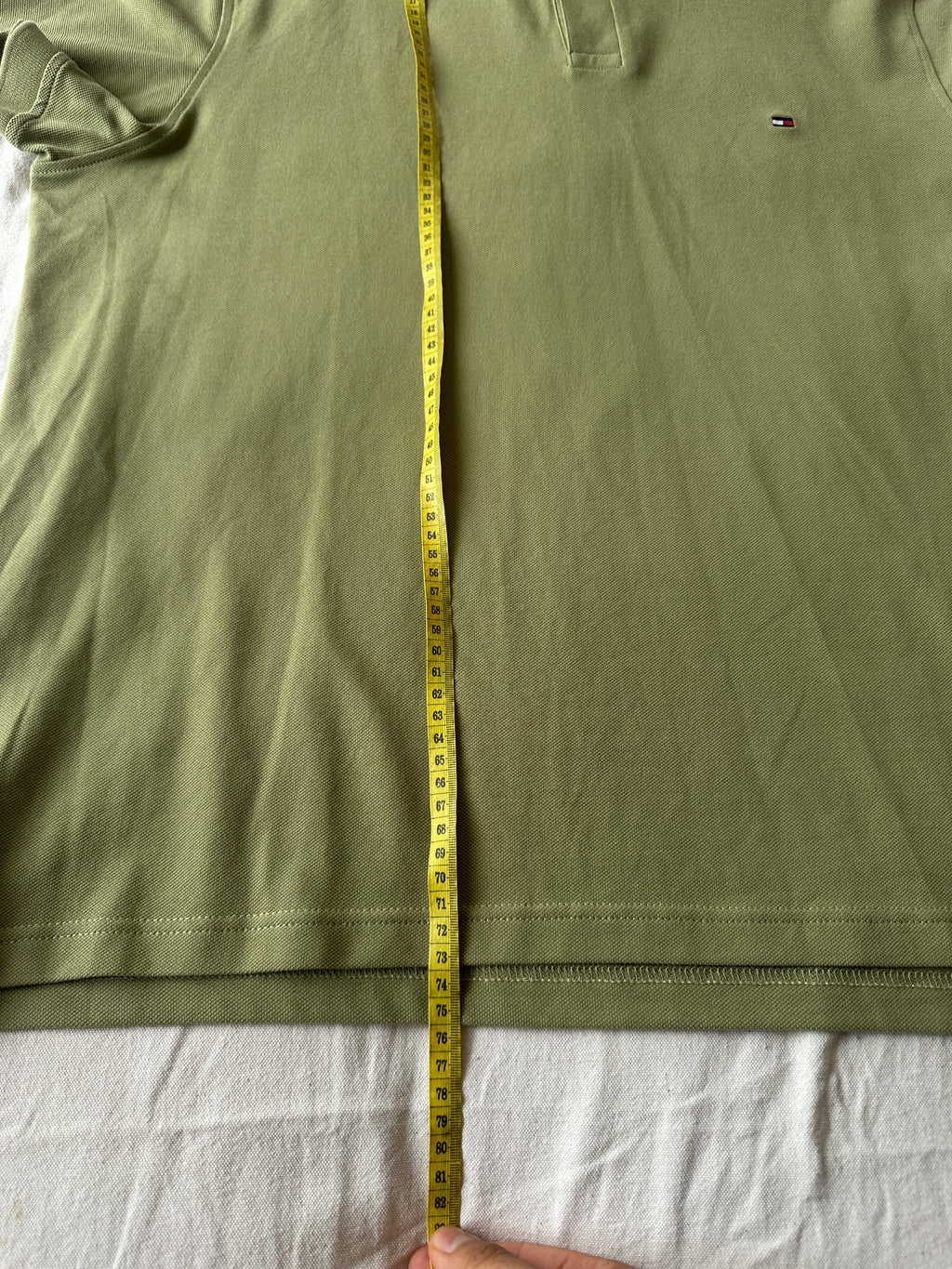 1. Tommy Hilfiger — Camisero Verde, Talla XXL