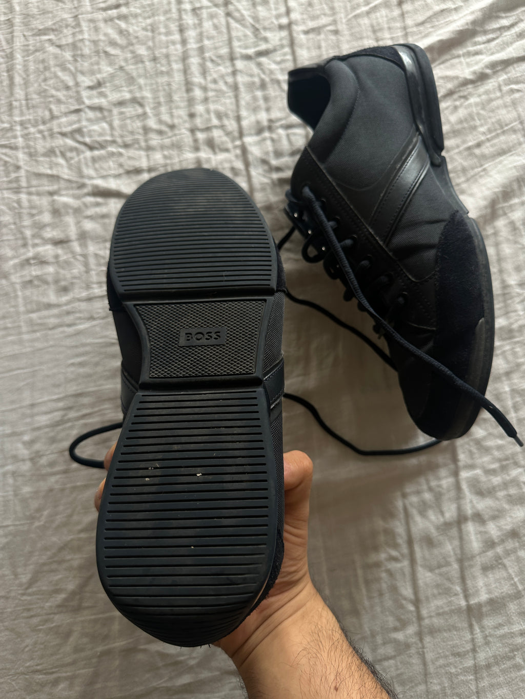 Hugo Boss — Zapatillas Azules, Talla 45
