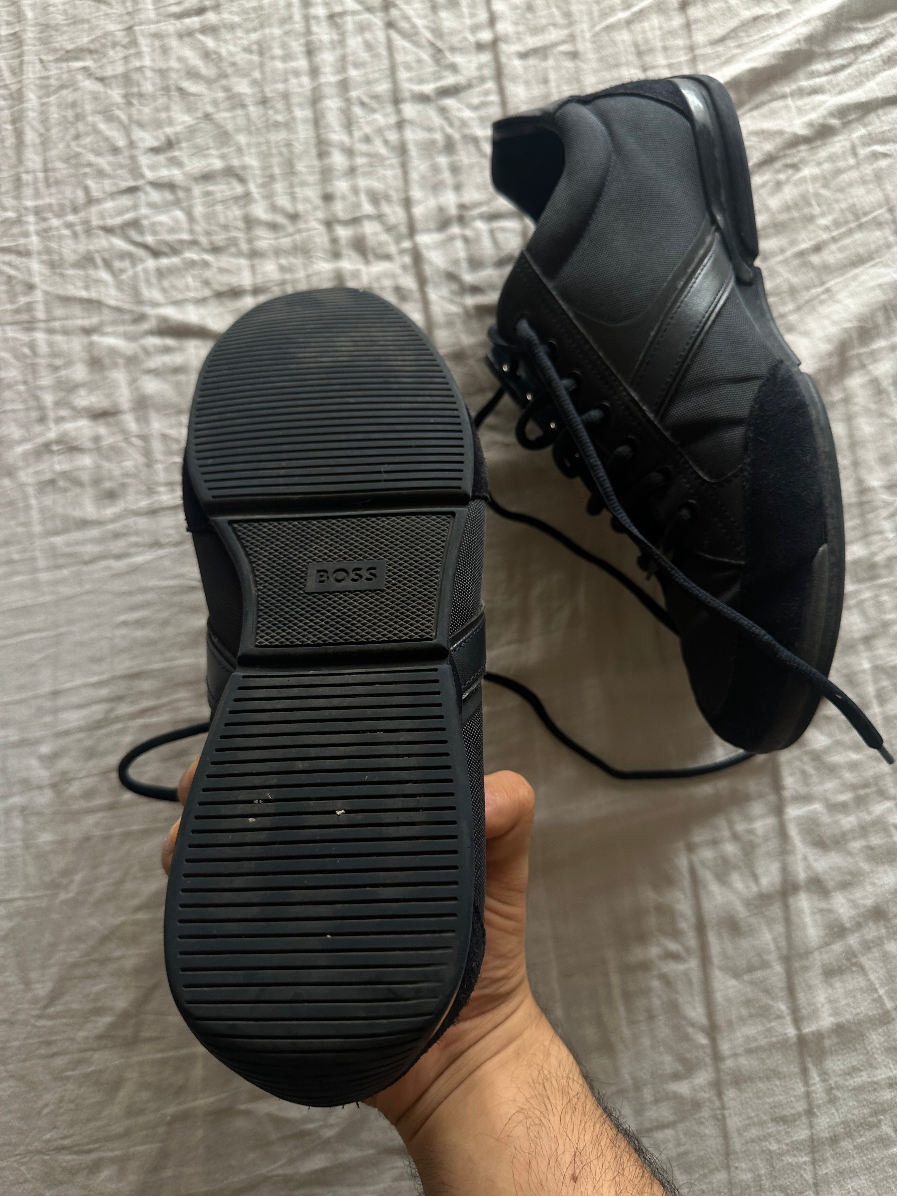 Hugo Boss — Zapatillas Azules, Talla 45