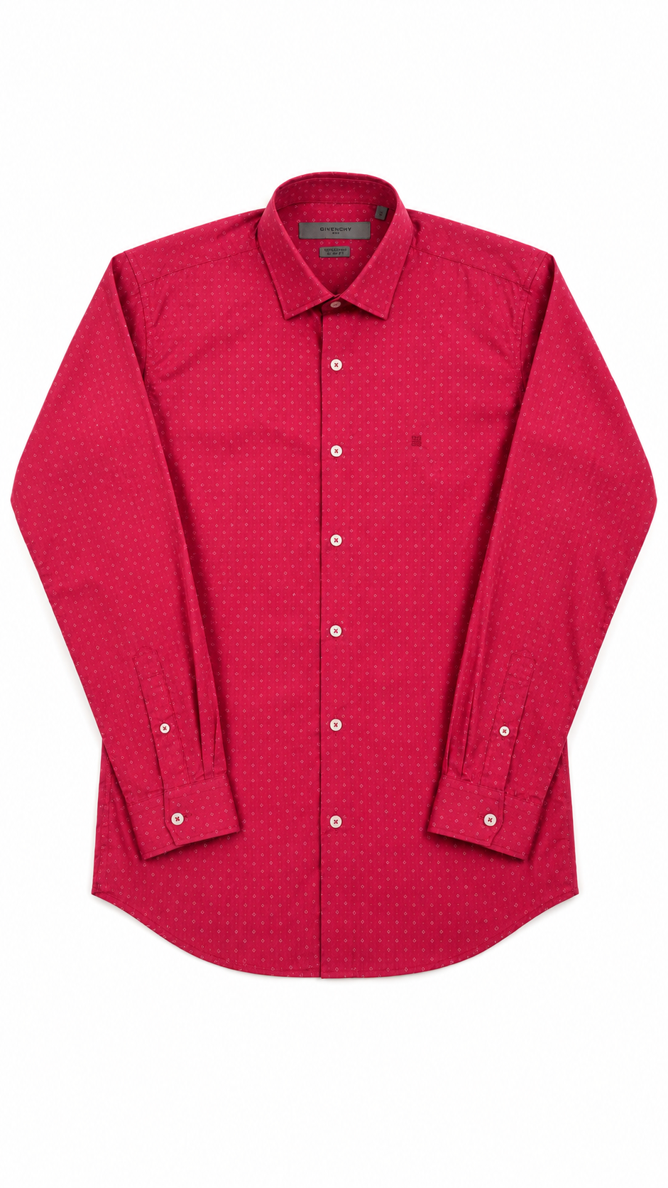 Givenchy — Camisa Roja, Talla S