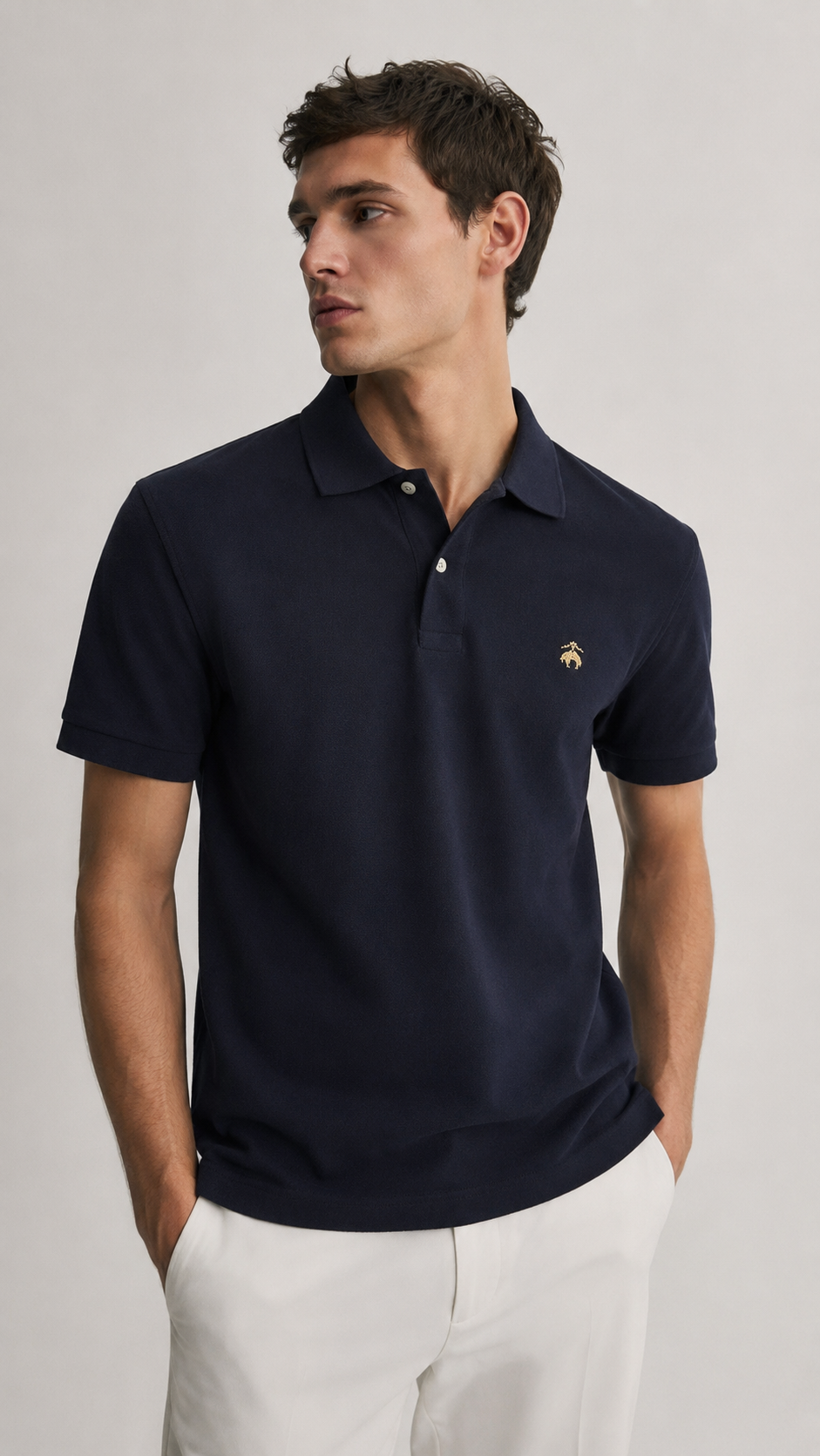 Brooks Brothers — Camisero Negro, Talla M