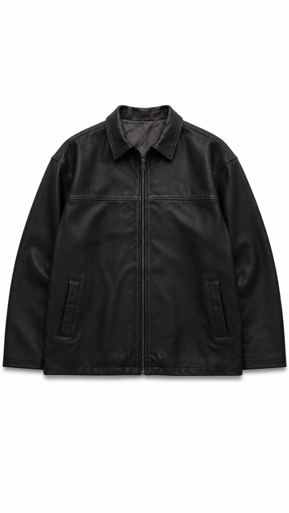 Leather Jacket — Casaca Cuero, Talla XL