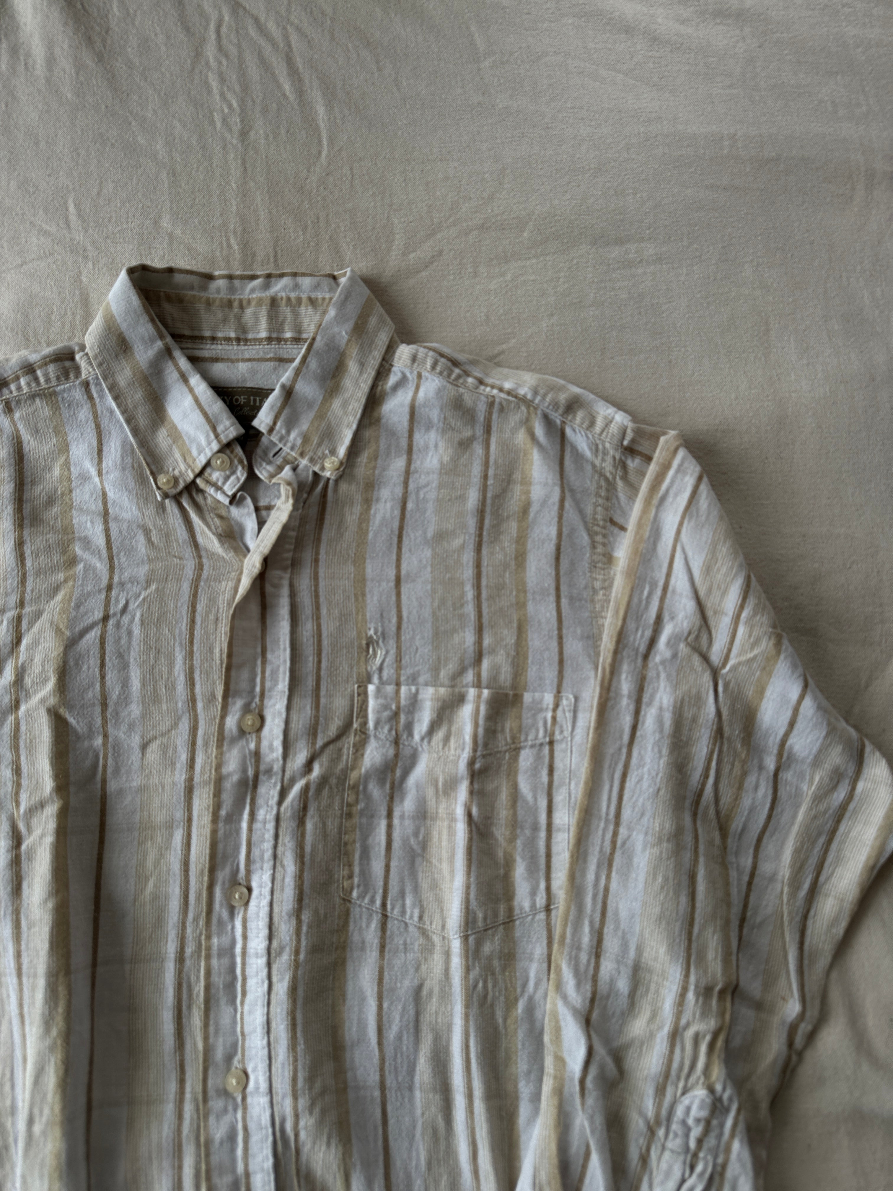Ritzy Of Italy — Camisa Lino, Talla M