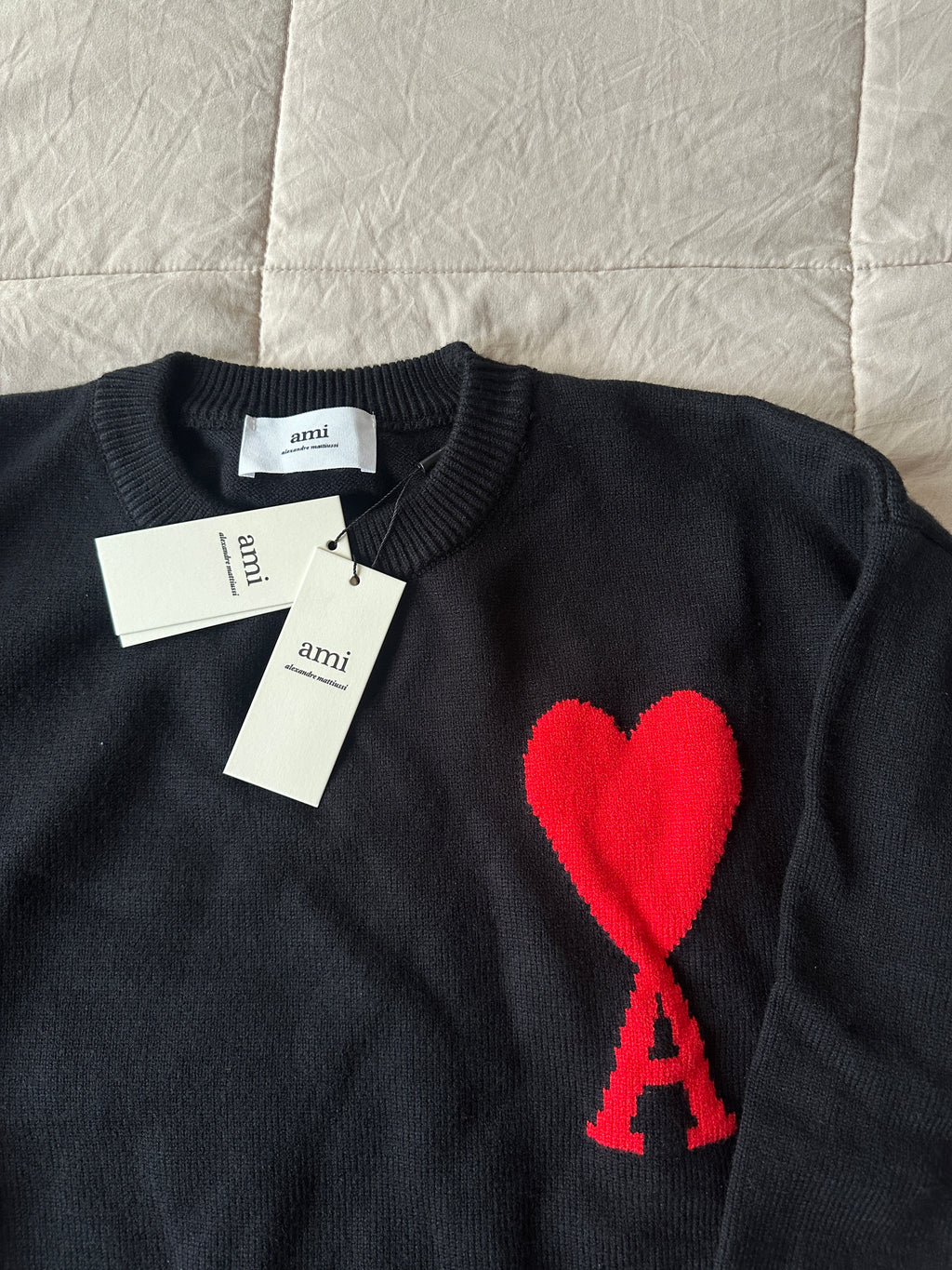 Ami Paris - Sweater Hilo Lana, Talla S