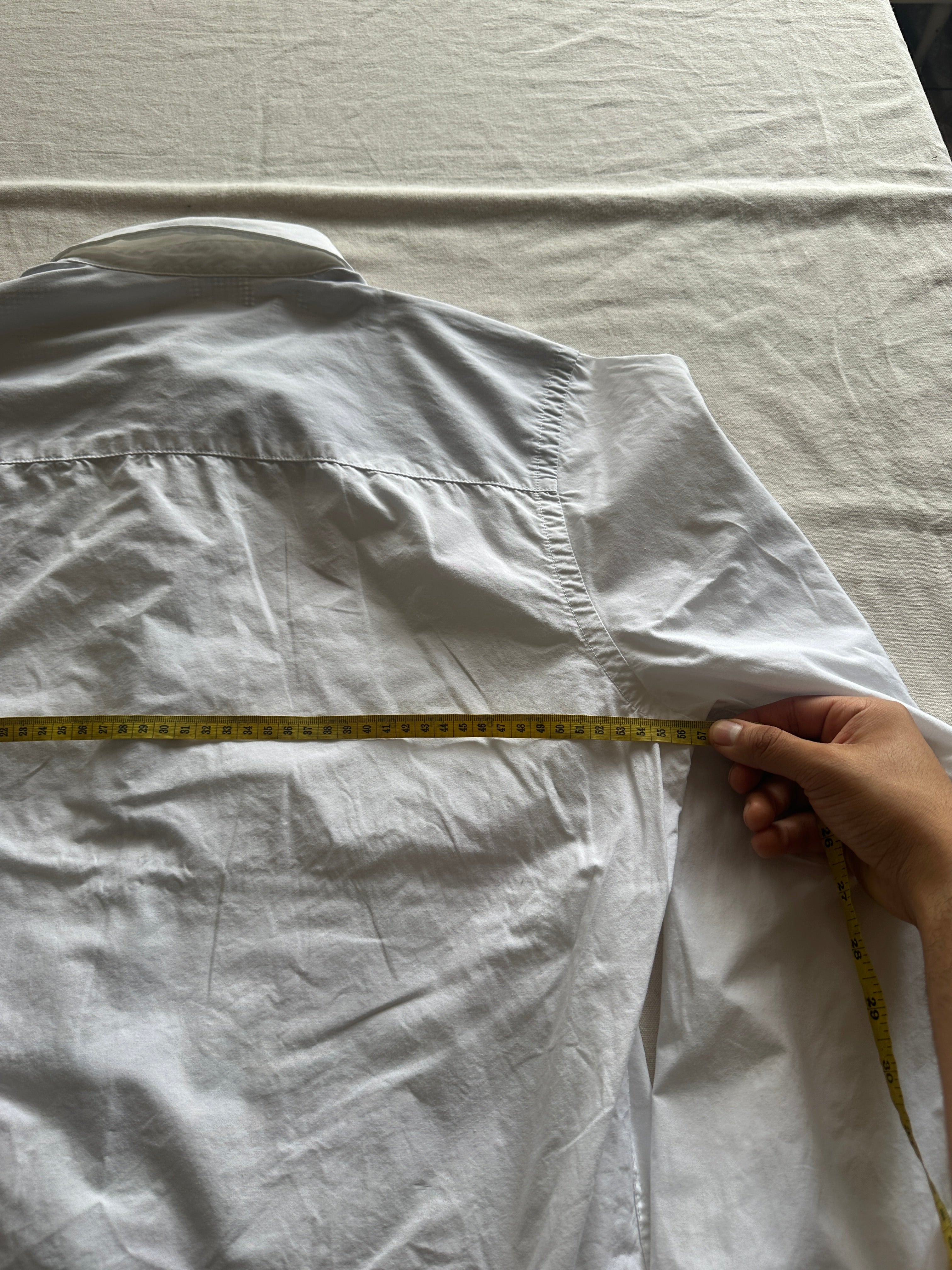 La Martina — Camisa Blanca Coleccion UK, Talla L