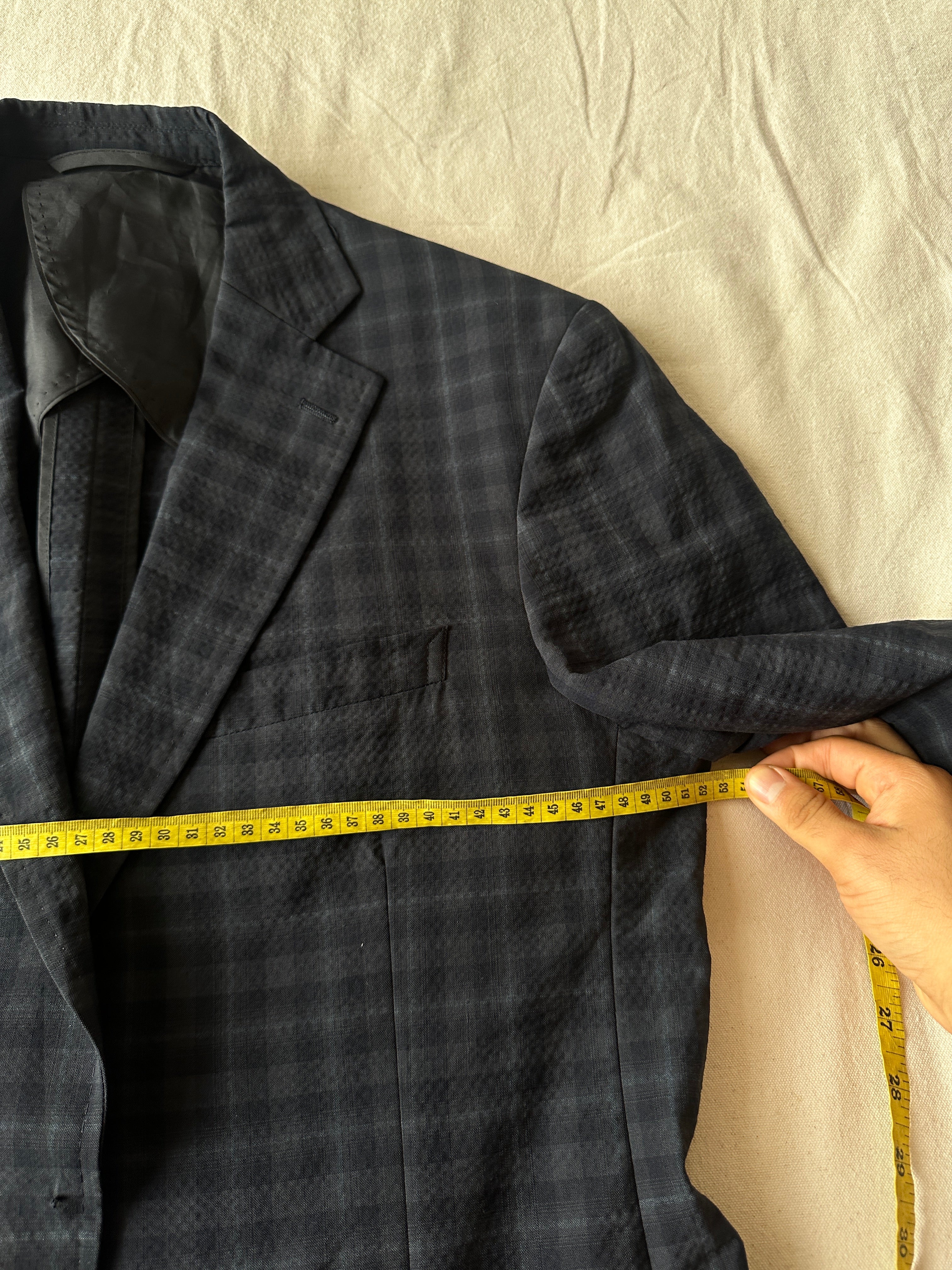 D’or Homme — Blazer Cuadros, Talla L