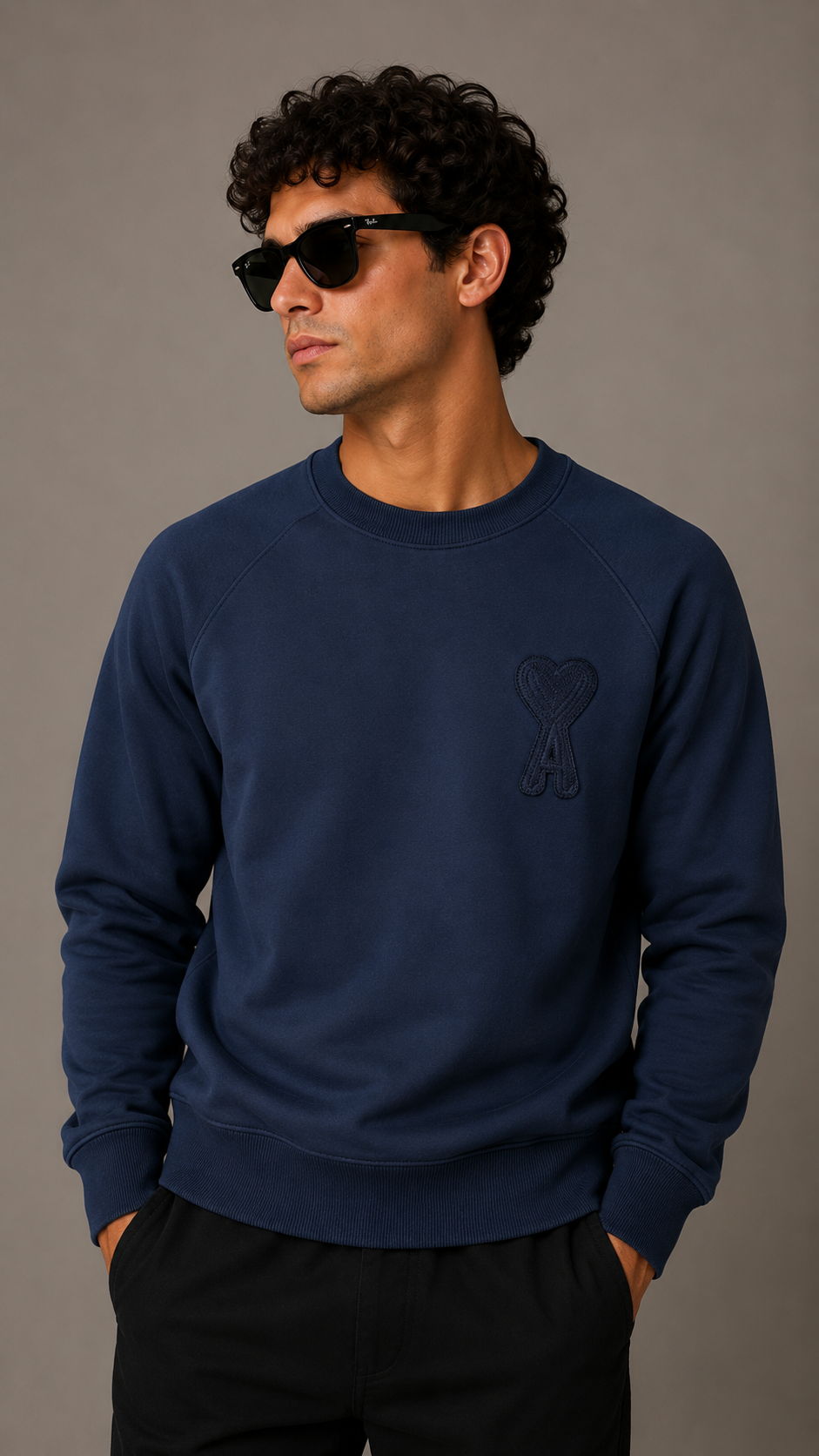 Ami Paris — Nueva Polera Original, Talla M