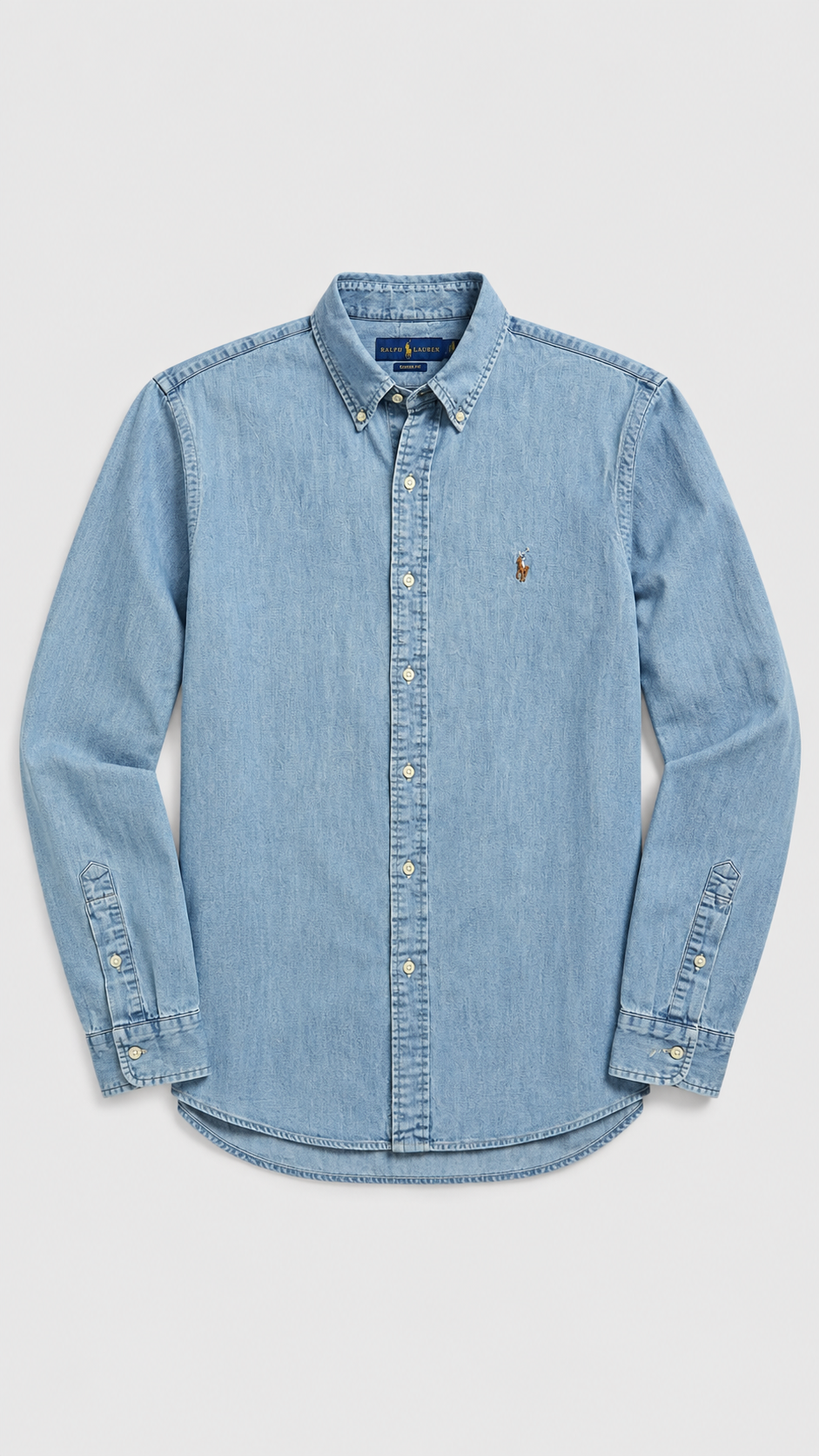 Ralph Lauren — Nuevo Camisa Mezquilla, Talla M