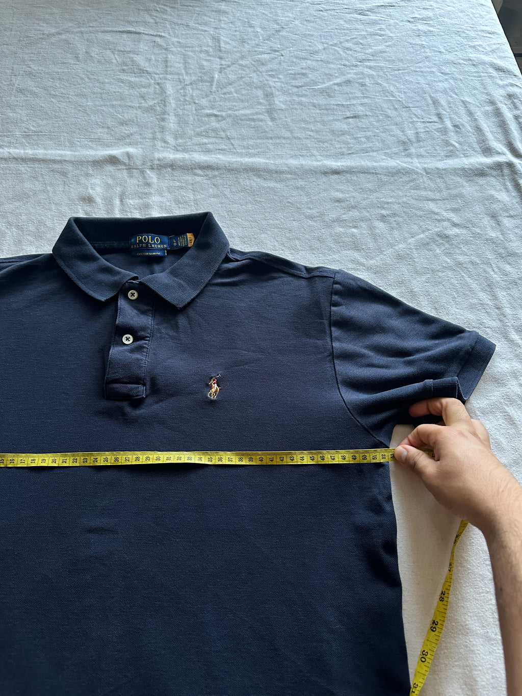 1. Ralph Lauren — Camisero Negro, Talla L