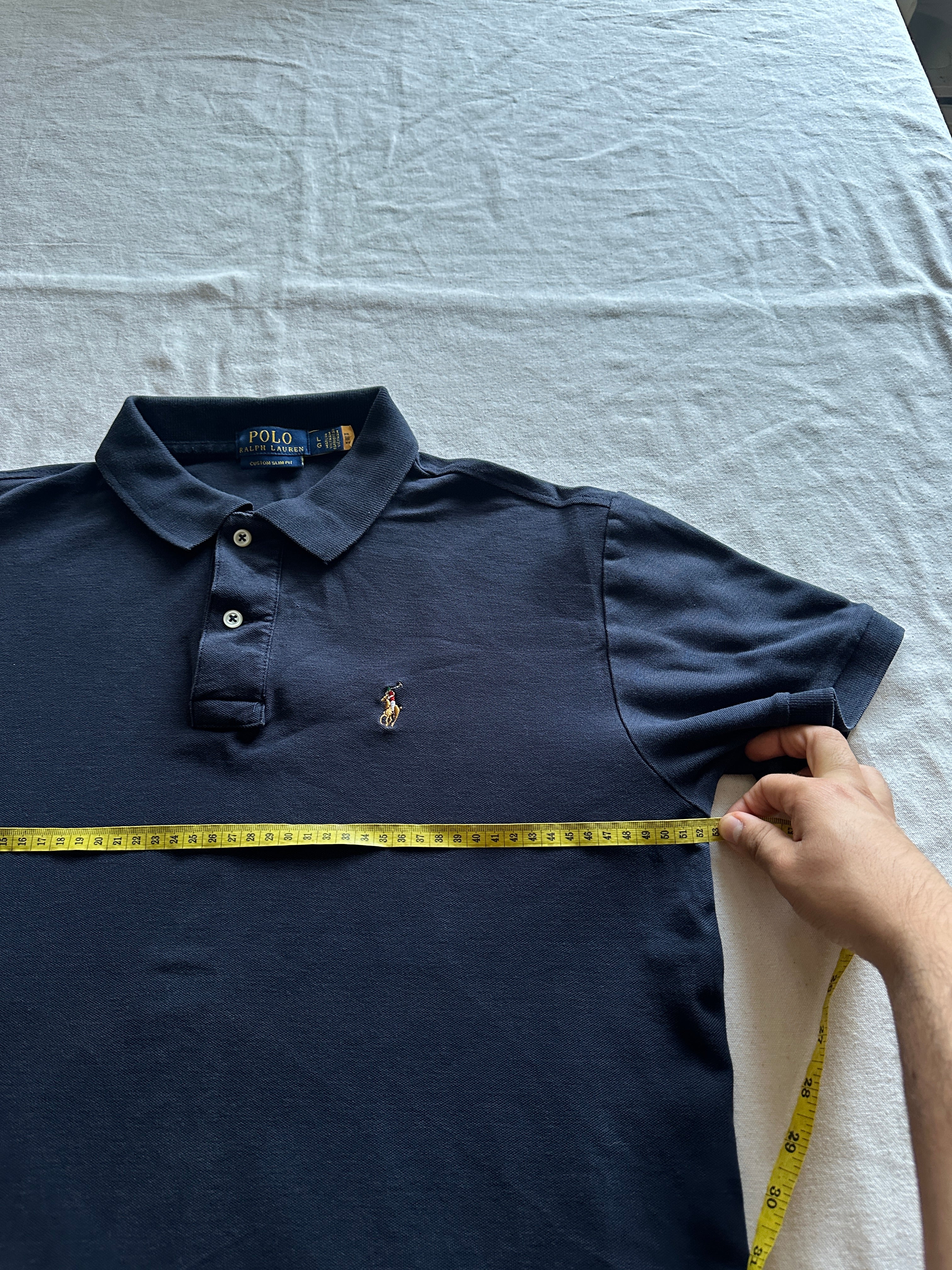1. Ralph Lauren — Camisero Negro, Talla L
