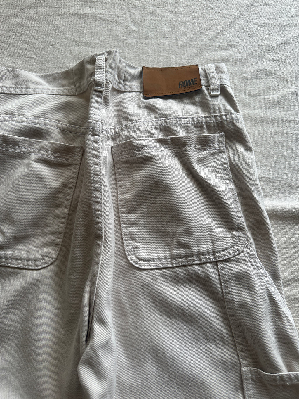 Rome — Pantalon Carpentes Beige, Talla 32