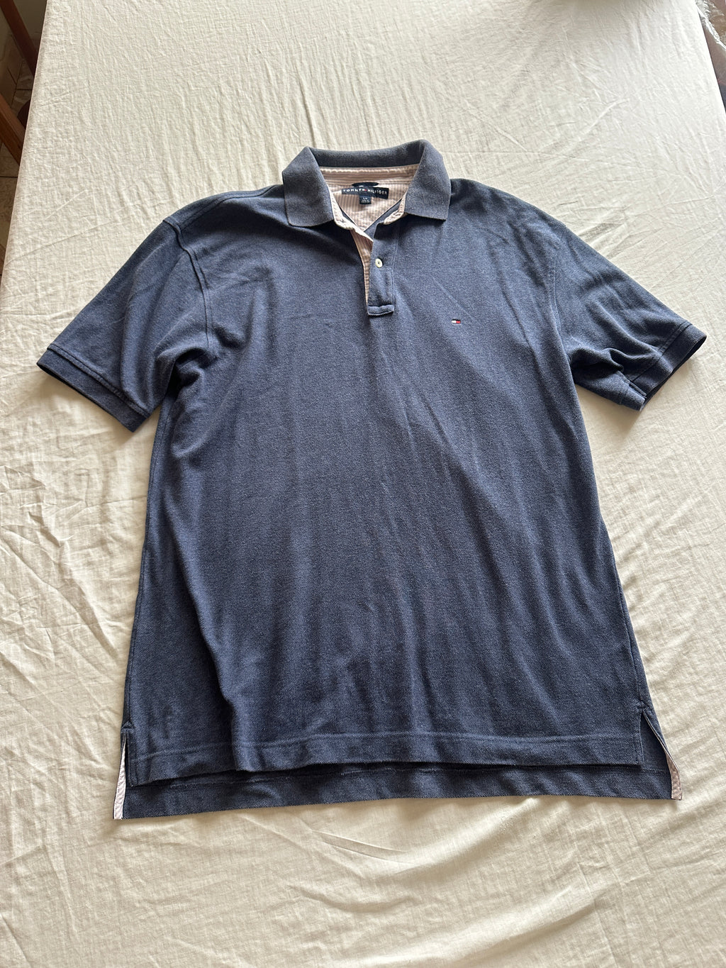 1. Tommy Hilfiger — Camisero Azul, Talla L