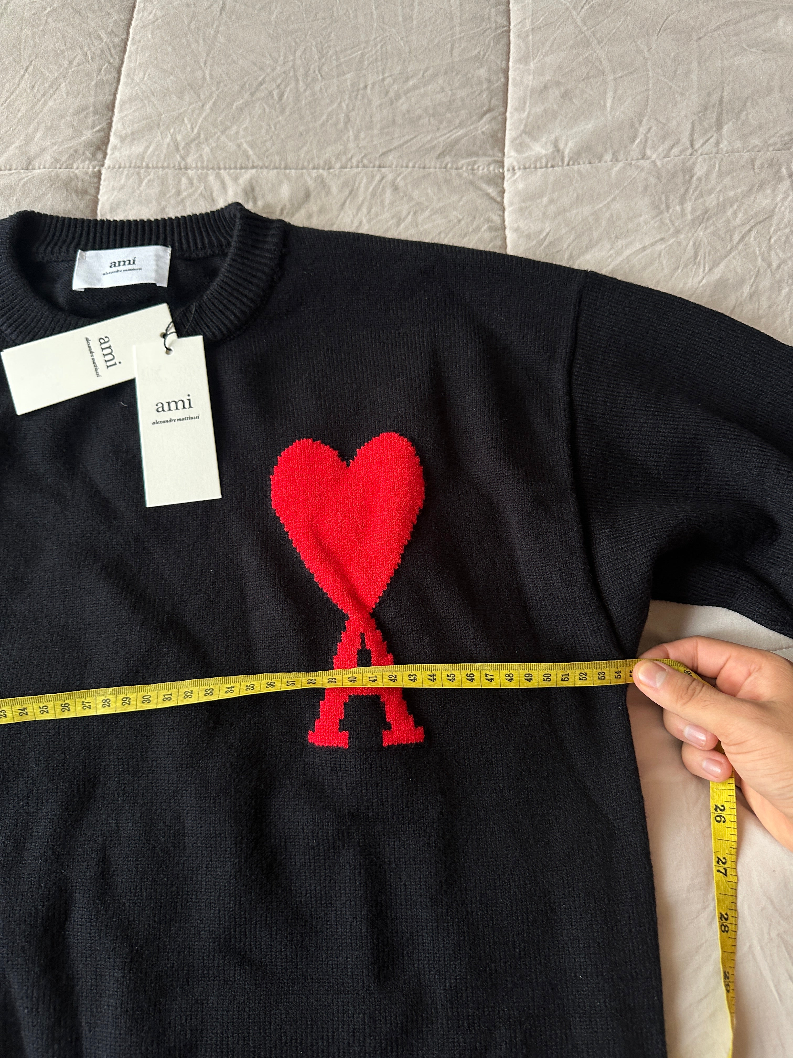 Ami Paris - Sweater Hilo Lana, Talla S