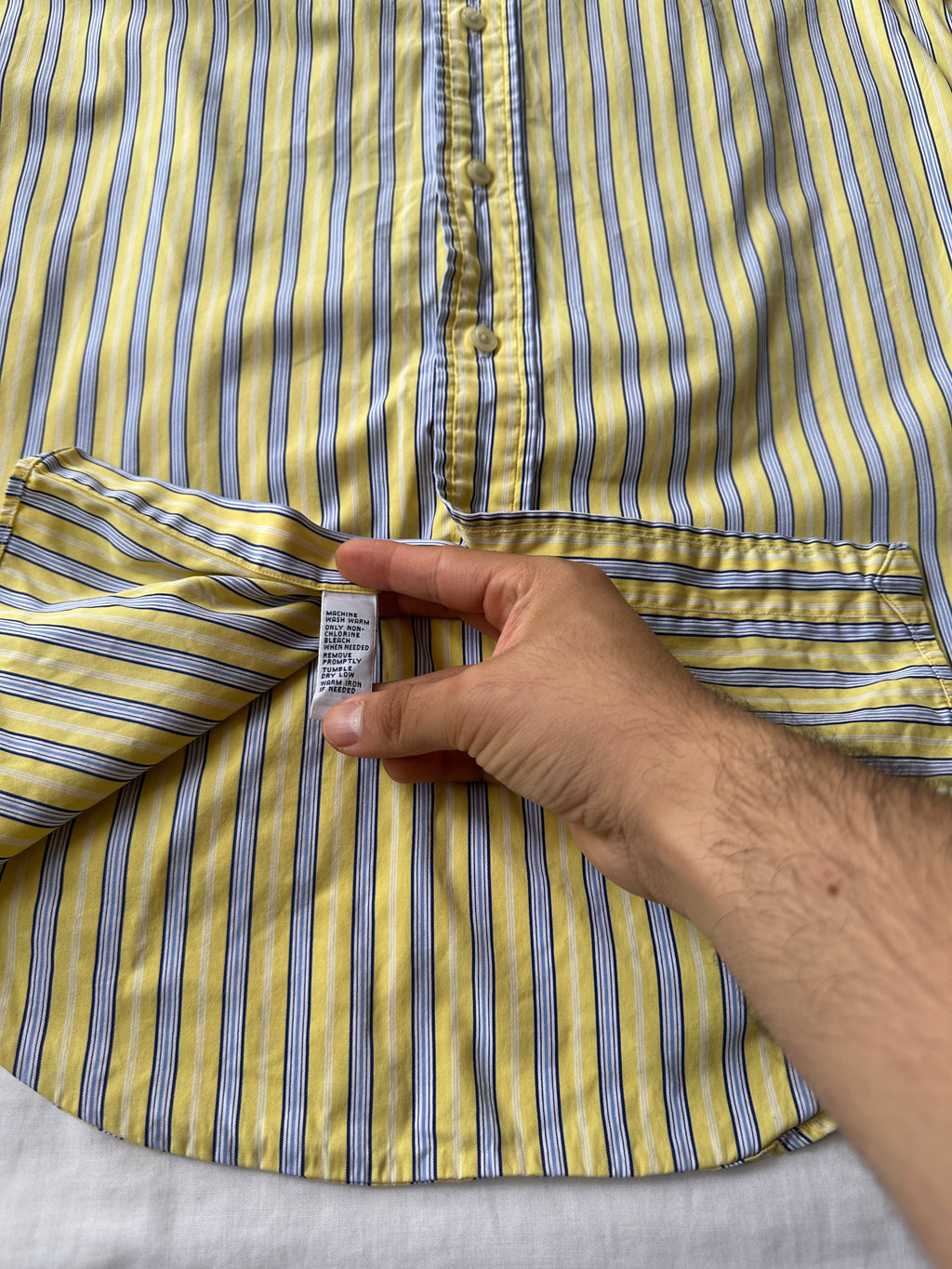 1. Ralph Lauren — Camisa Rayas, Talla S