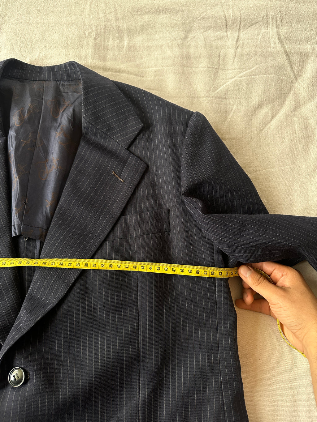 Busan Korea — Blazer Azul, Talla L