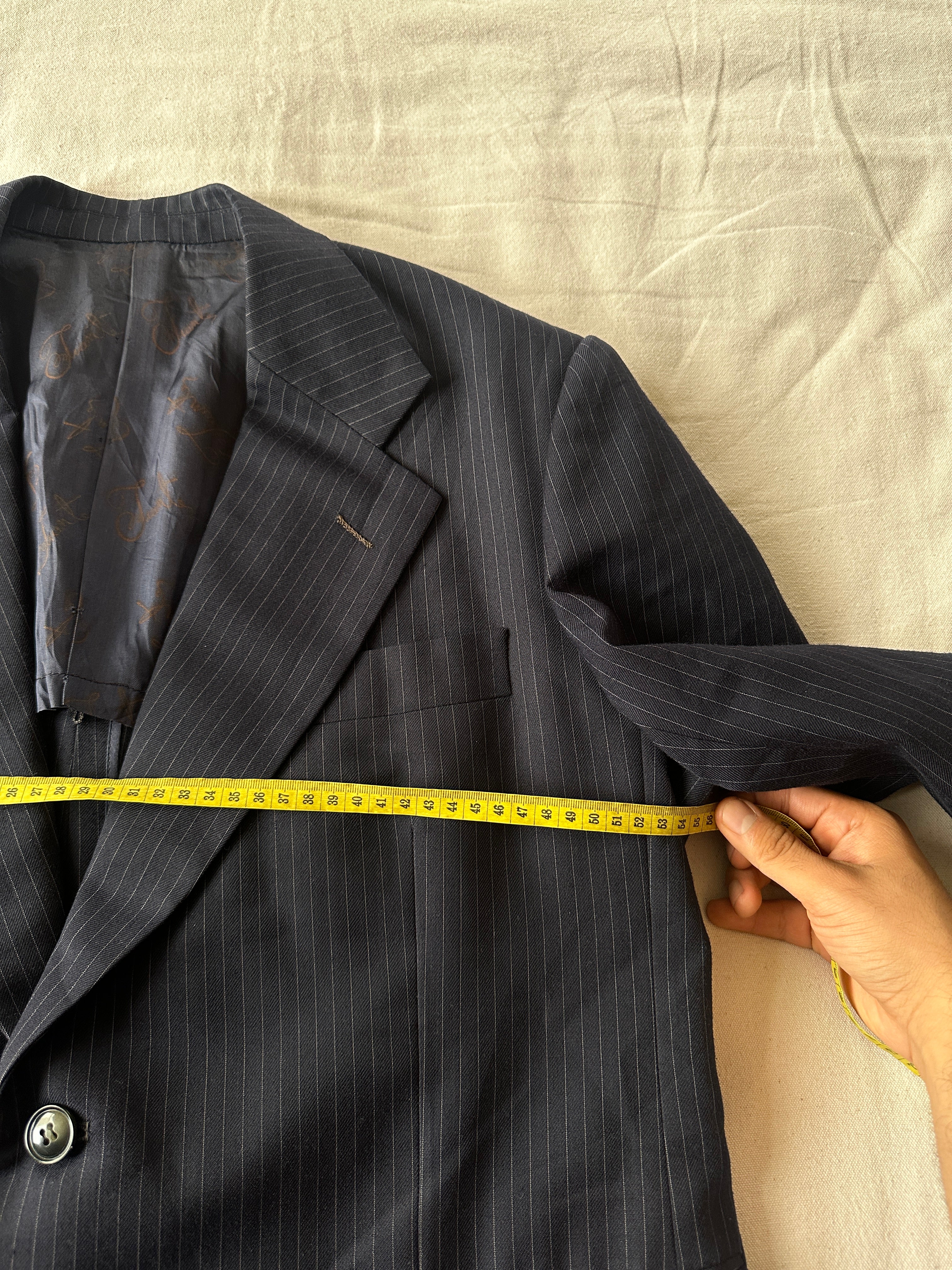 Busan Korea — Blazer Azul, Talla L