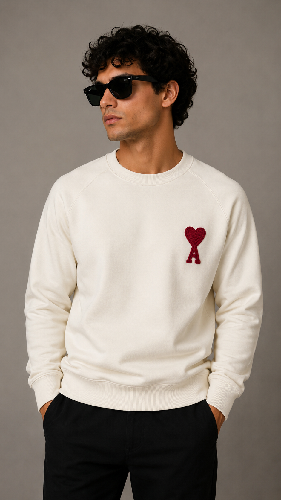Ami Paris — Nuevo Polera Original, Talla L