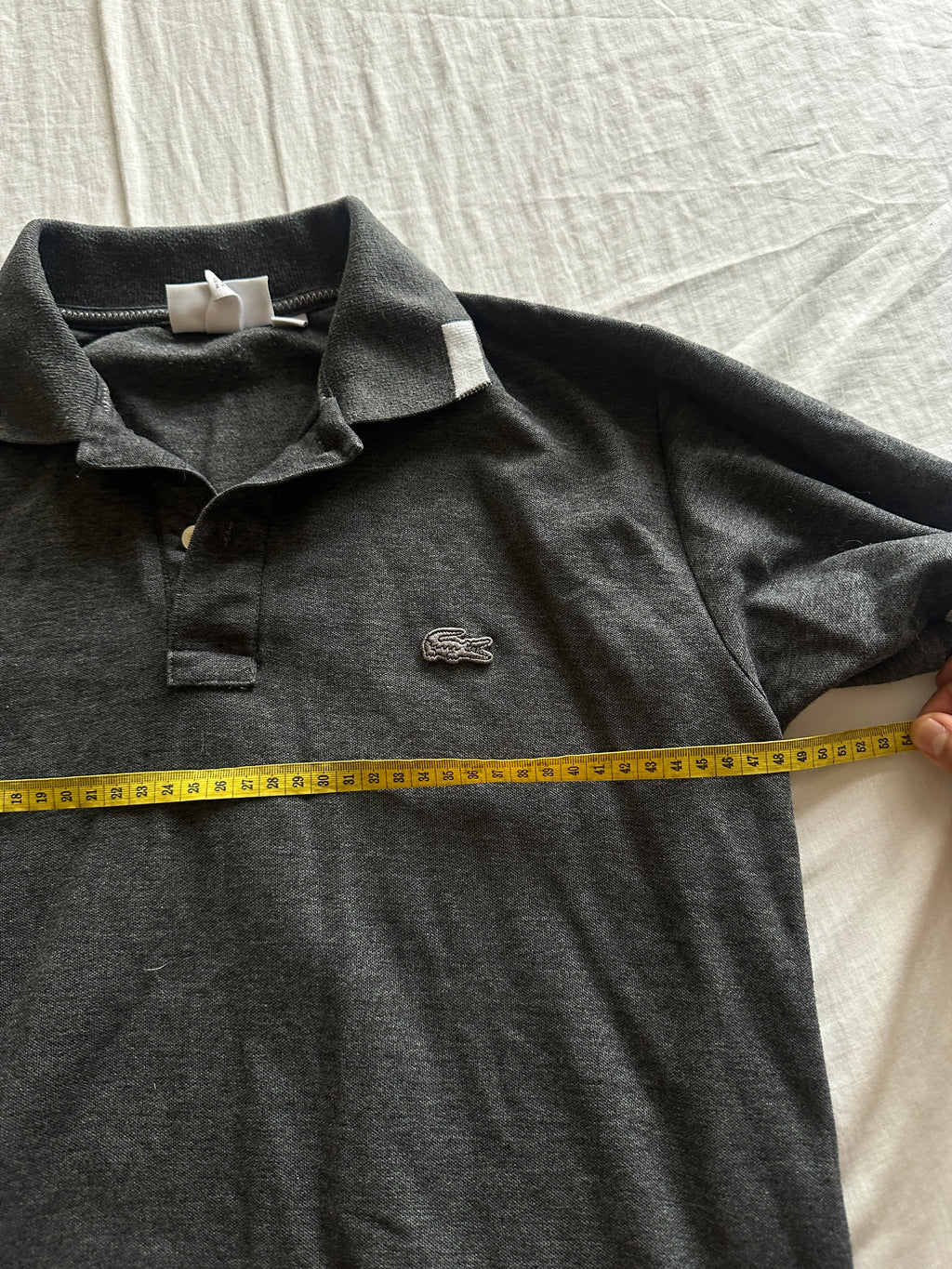 Lacoste — Camisero Gris, Talla L