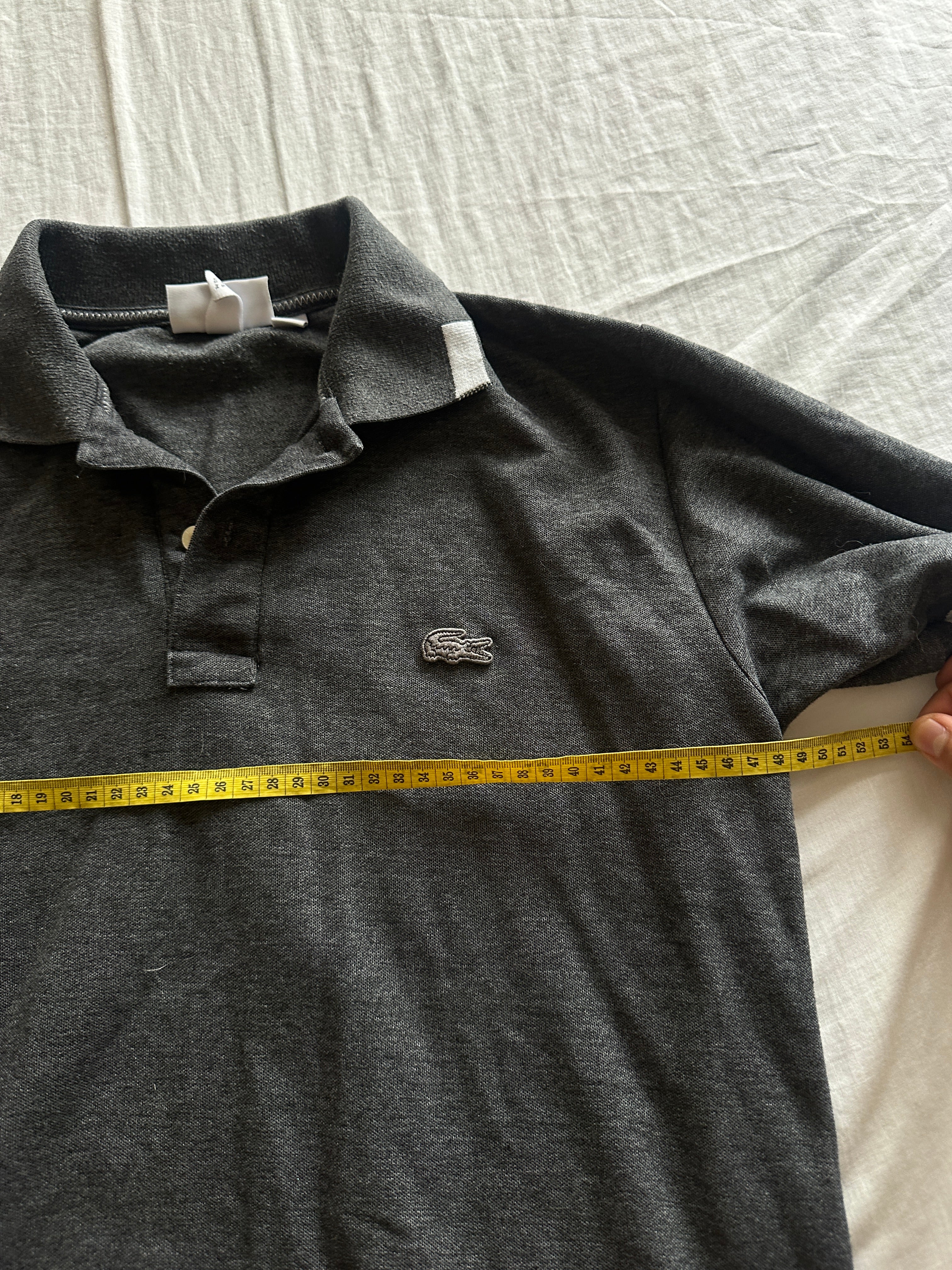 Lacoste — Camisero Gris, Talla L