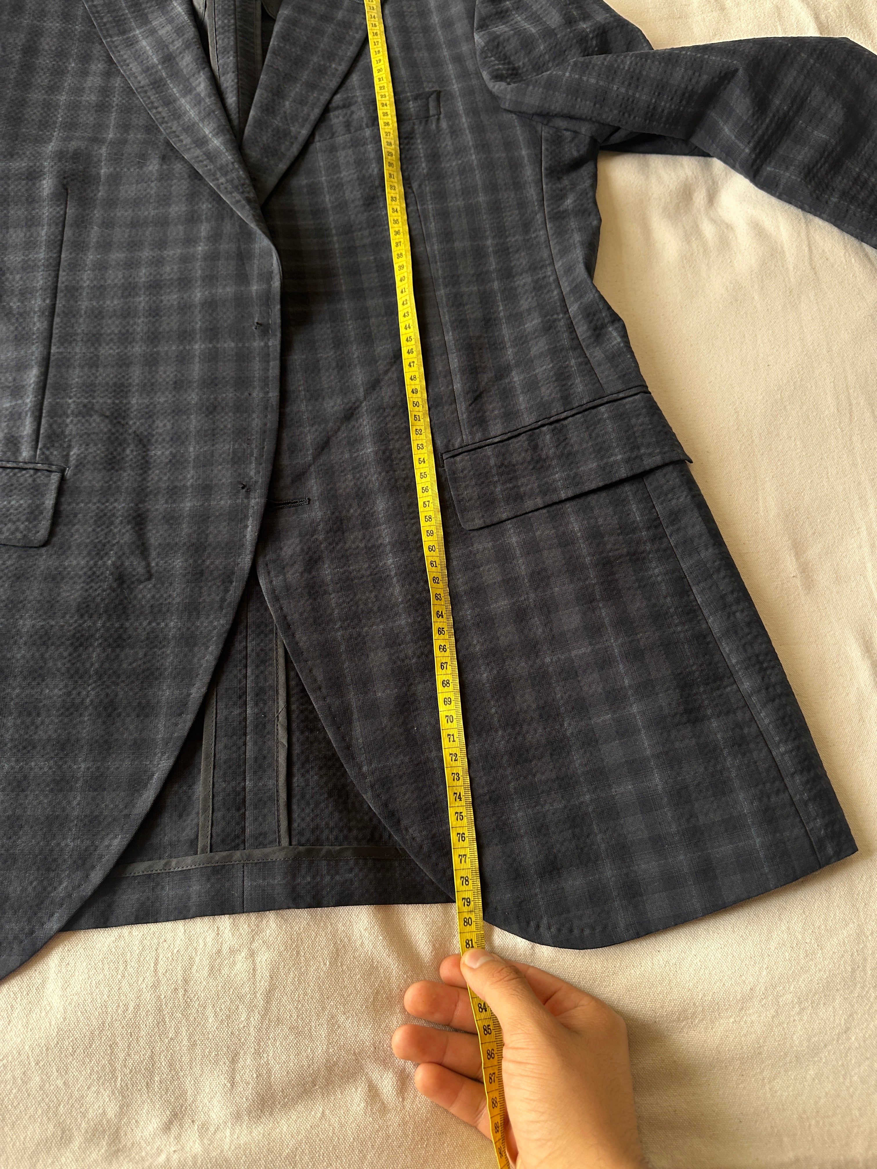 D’or Homme — Blazer Cuadros, Talla L