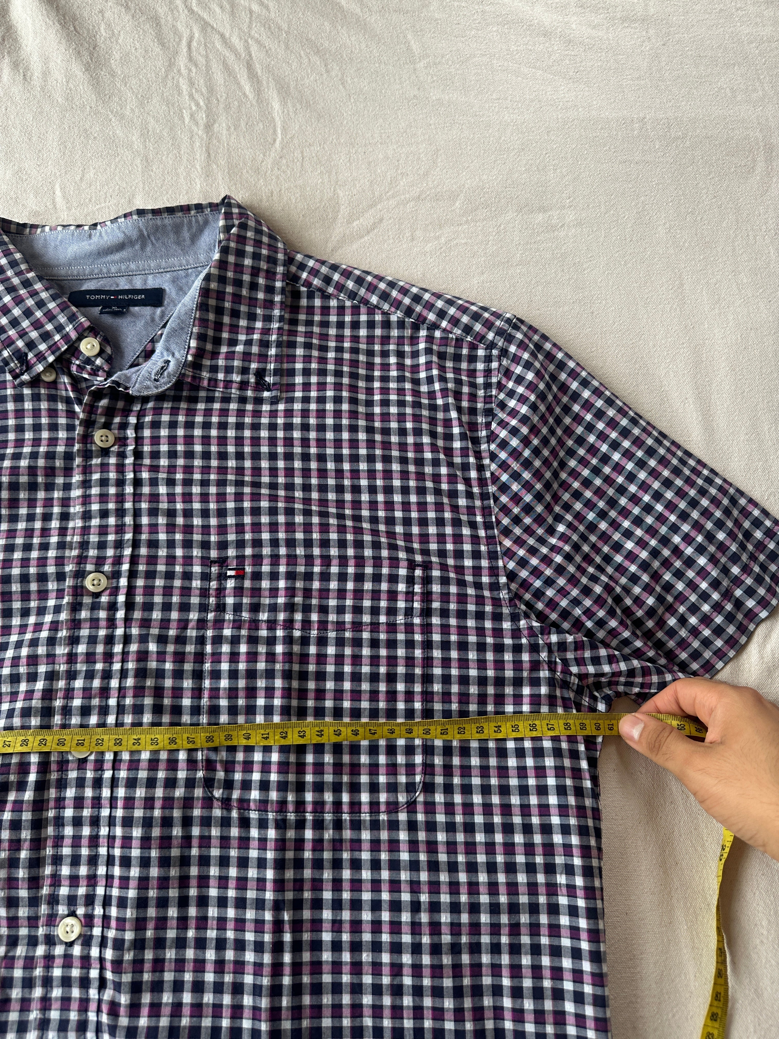 1. Tommy Hilfiger, Camisa Cuadros, Talla XL