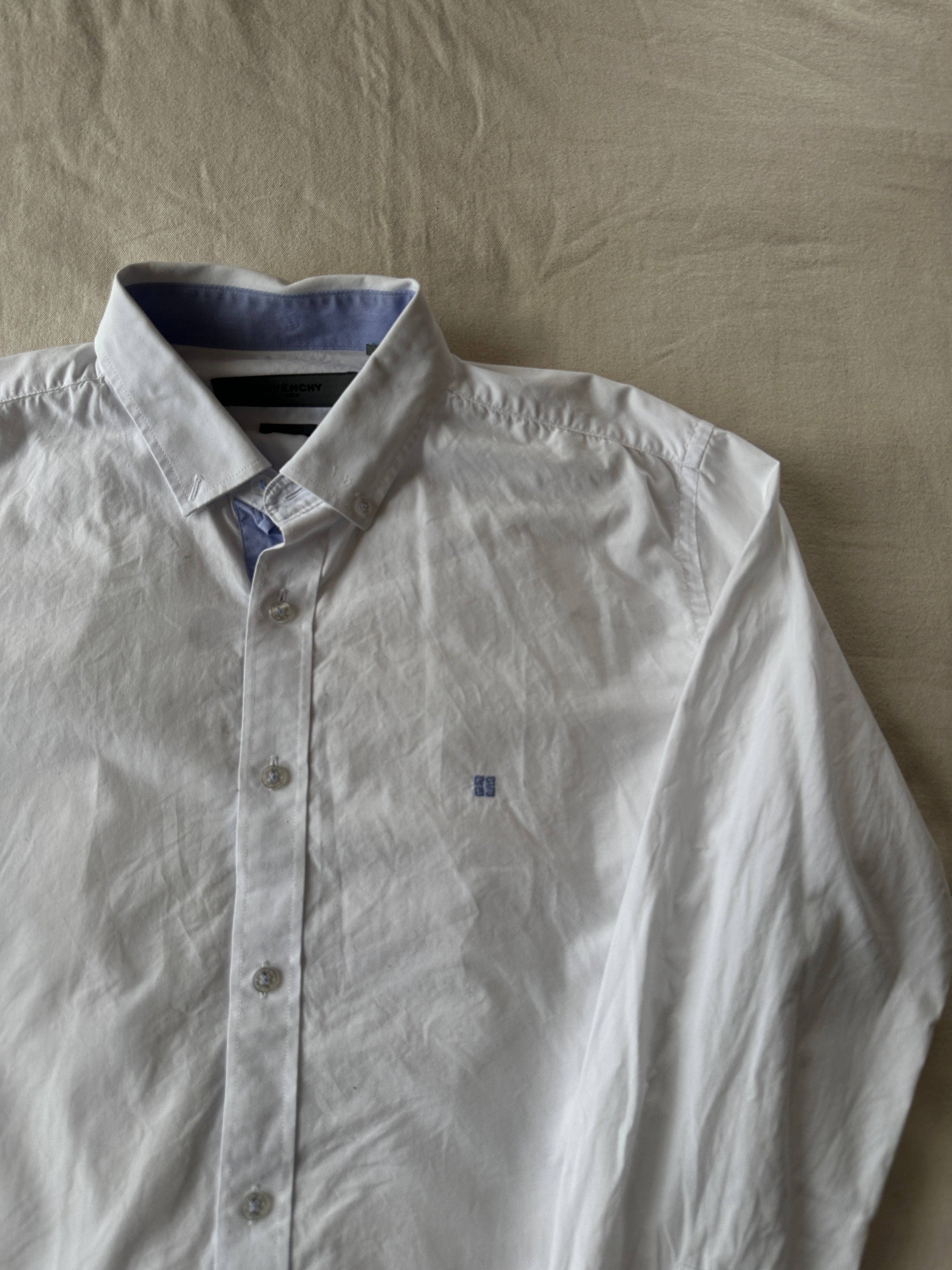 Givenchy — Camisa Blanca, Talla M