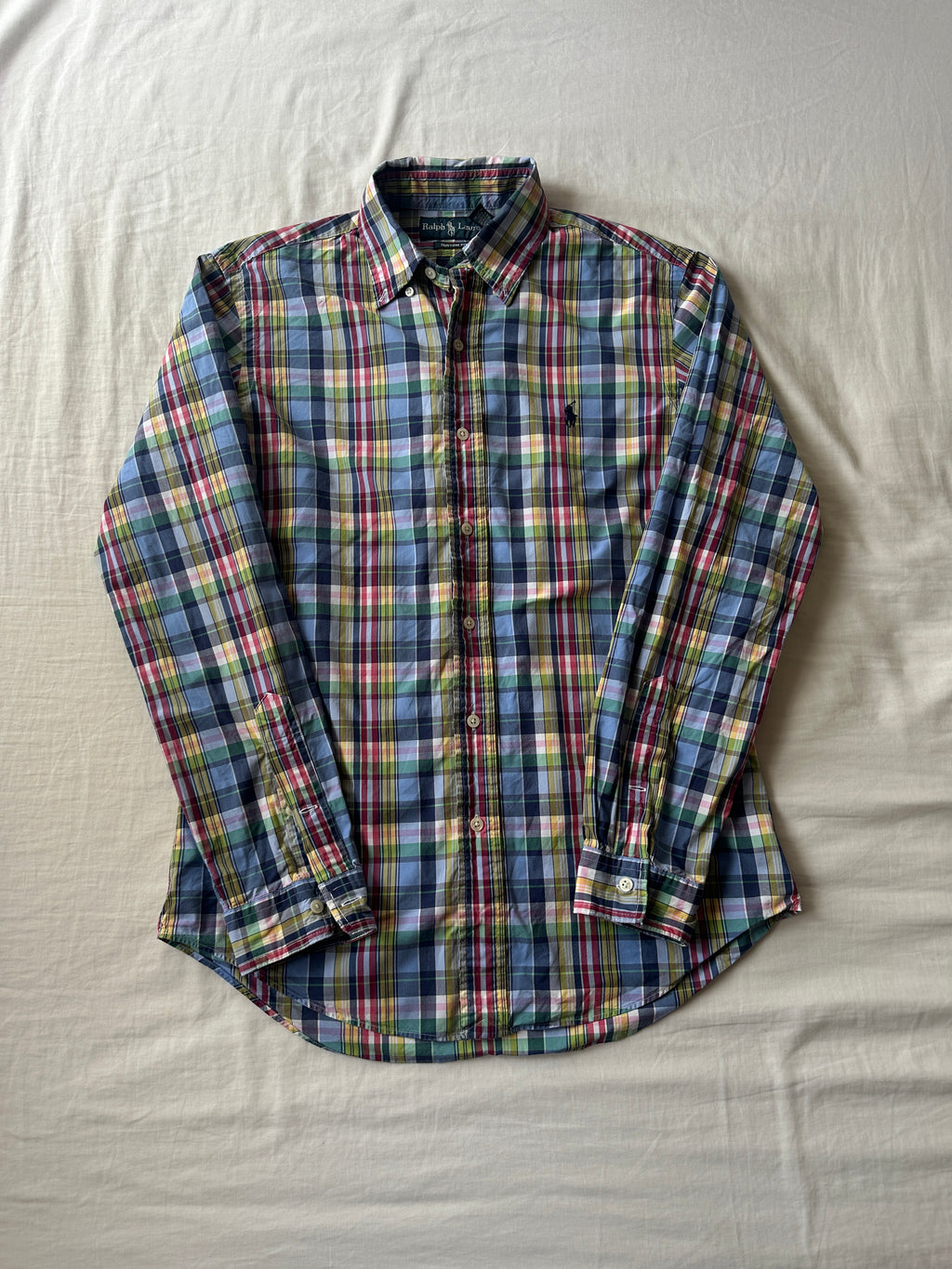 1. Ralph Lauren — Camisa Cuadros, Talla S