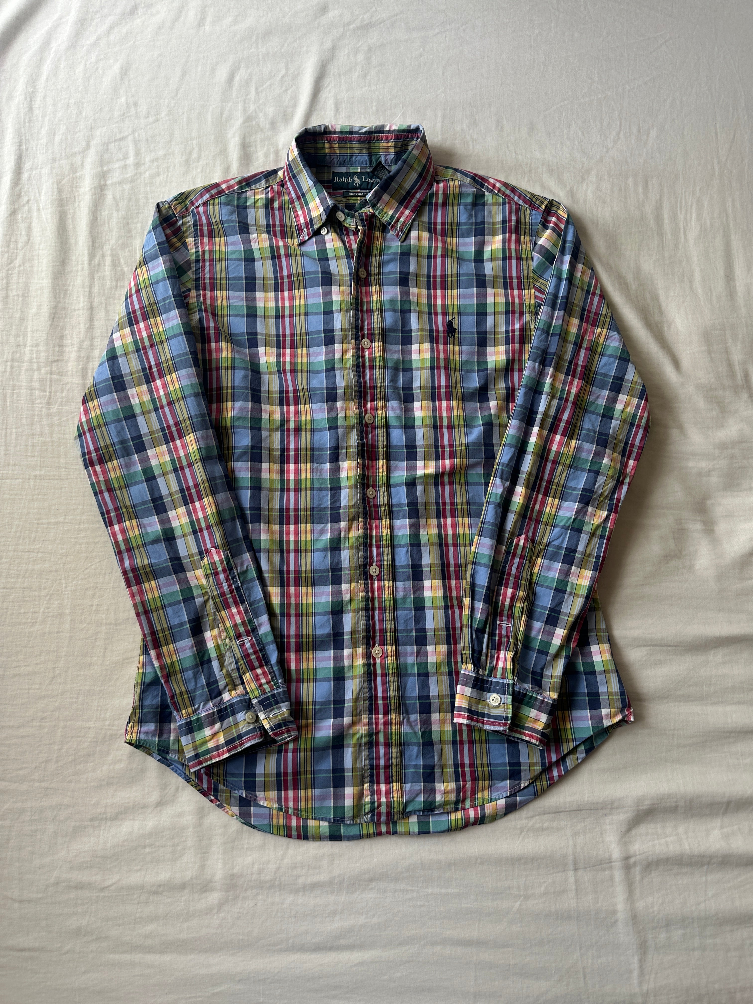1. Ralph Lauren — Camisa Cuadros, Talla S