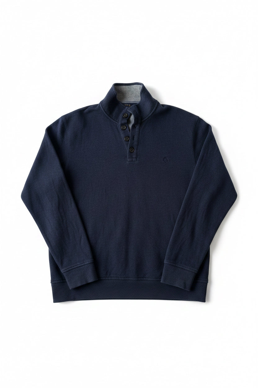 Brooks Brothers — Quarterzip Azul, Talla L