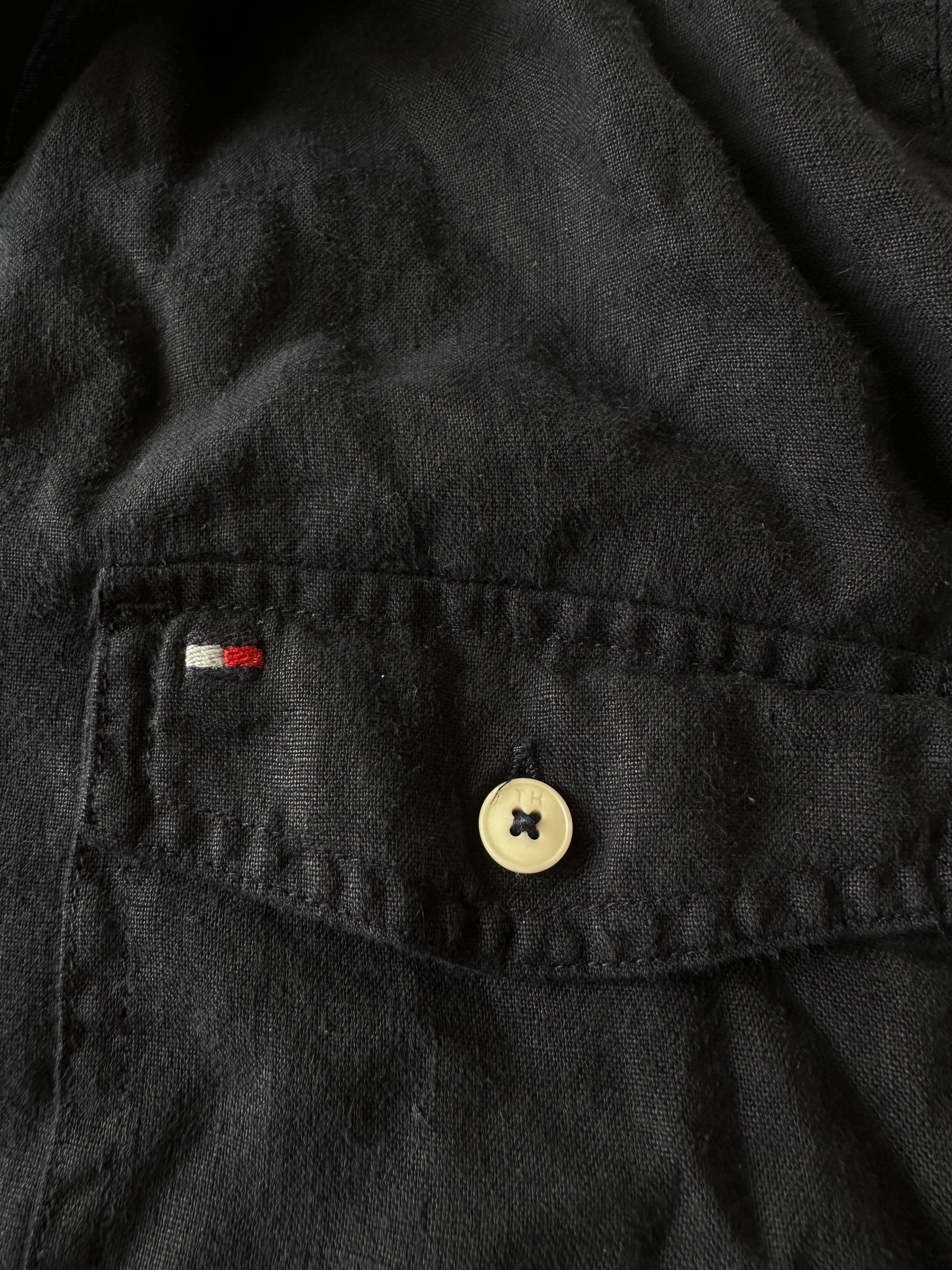 1. Tommy Hilfiger — Camisa Lino, Talla M