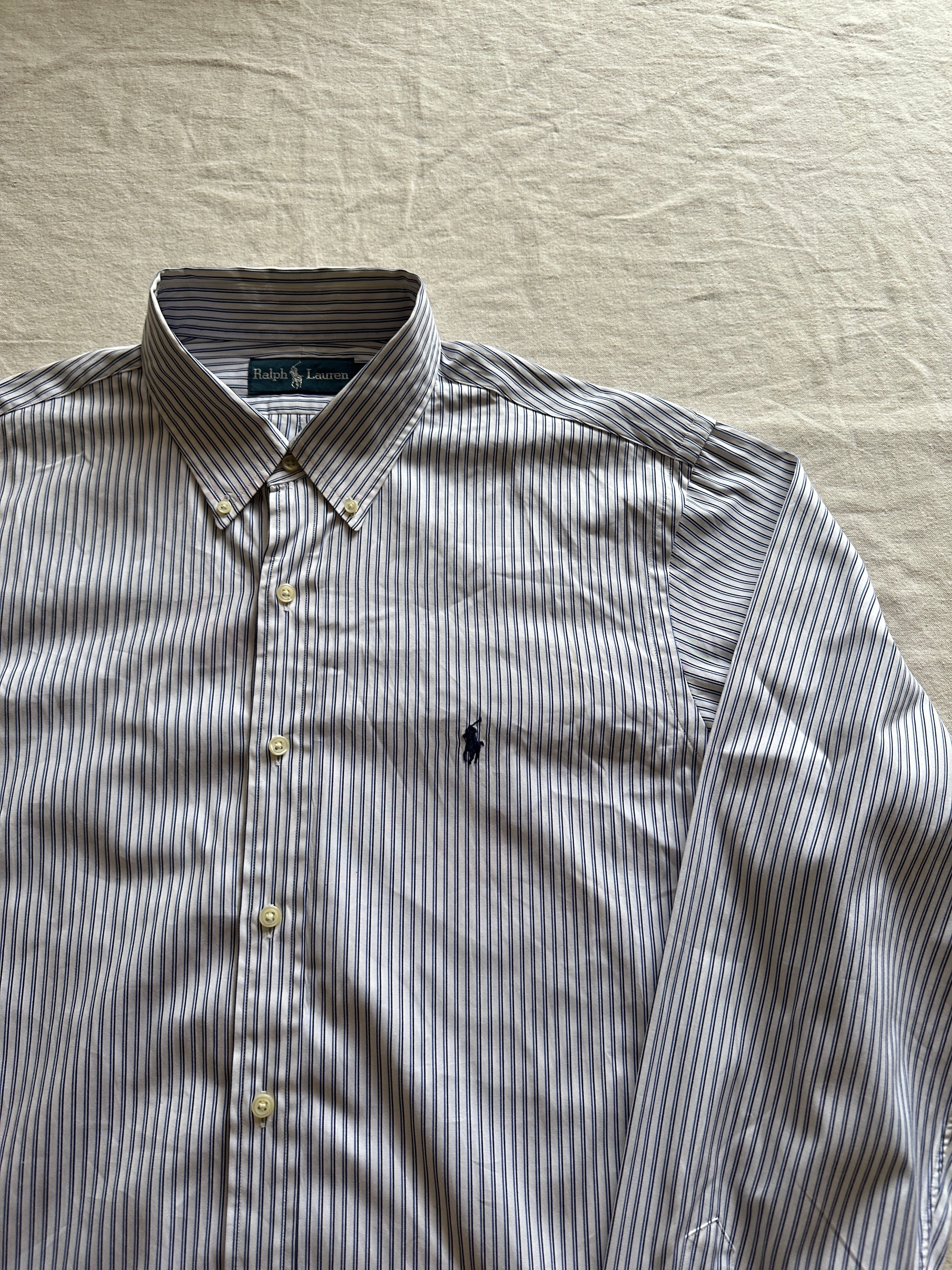 1. Ralph Lauren — Camisa Rayas, Talla XXL