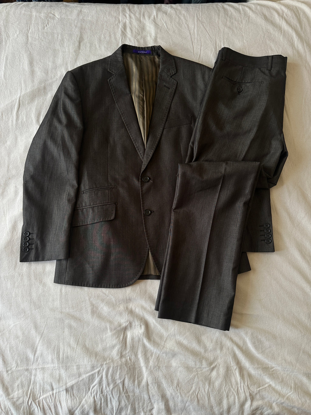 Statement Italy Confidence — Terno Hecho en Italia, Talla L