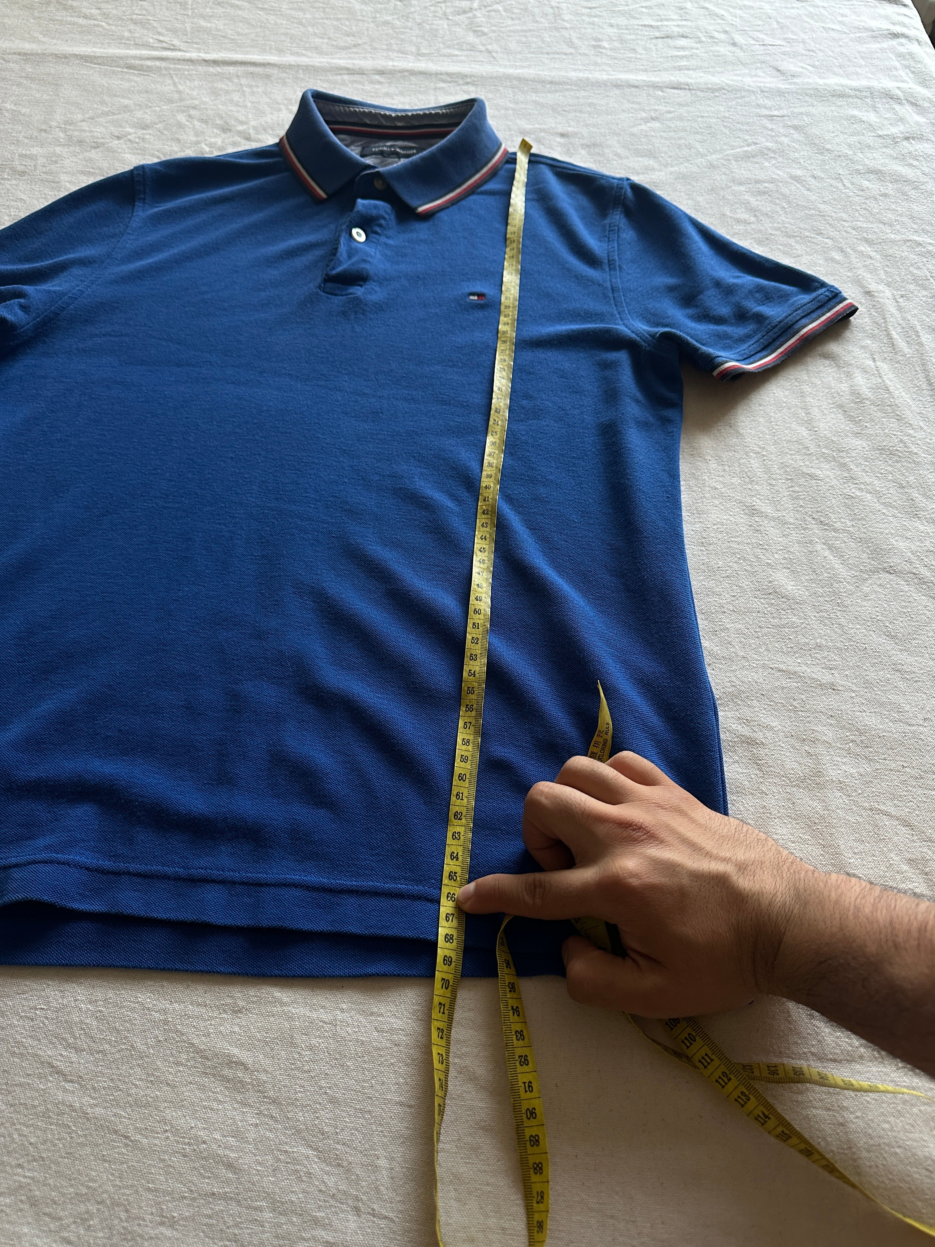 1. Tommy Hilfiger — Camisero Azul, Talla L