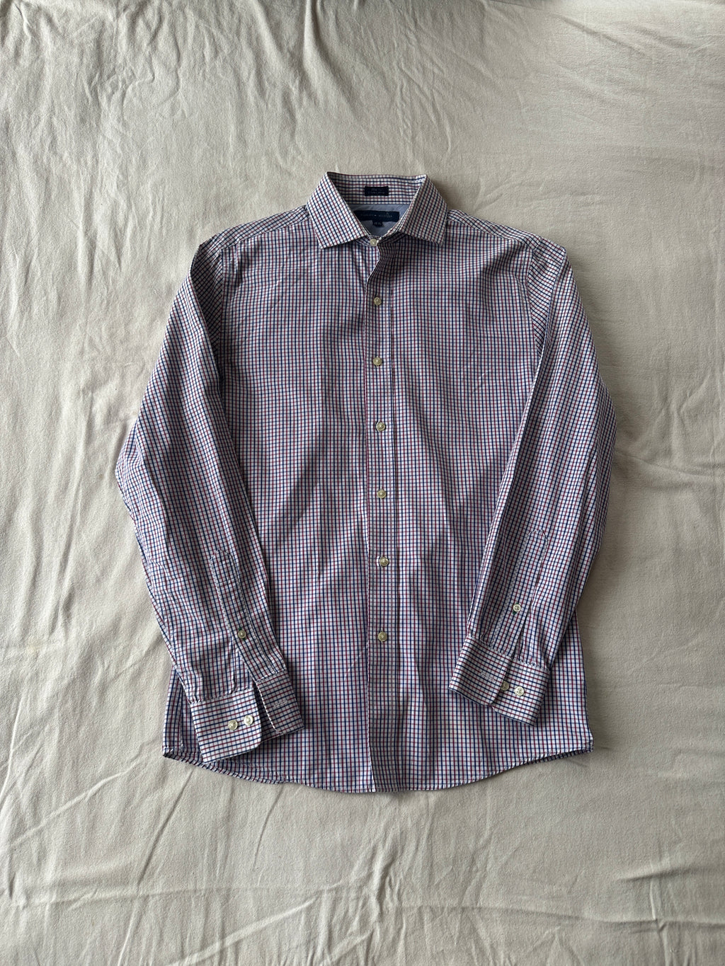 1. Tommy Hilfiger - Camisa Cuadros, Talla S